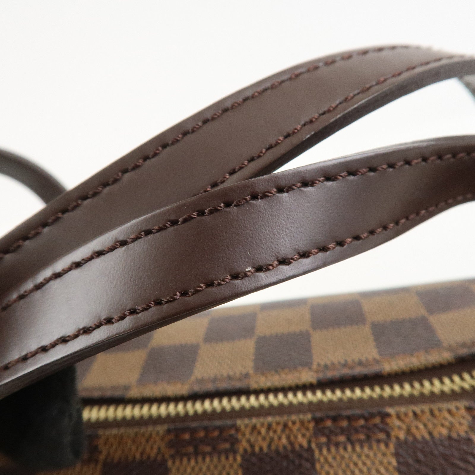 Louis Vuitton Damier Ebene Papillon 30 Hand Bag Brown N51303