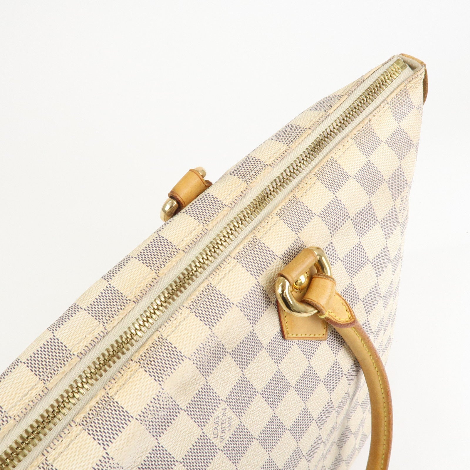 Louis Vuitton Damier Azur Saleya PM Tote Bag Hand Bag N51186