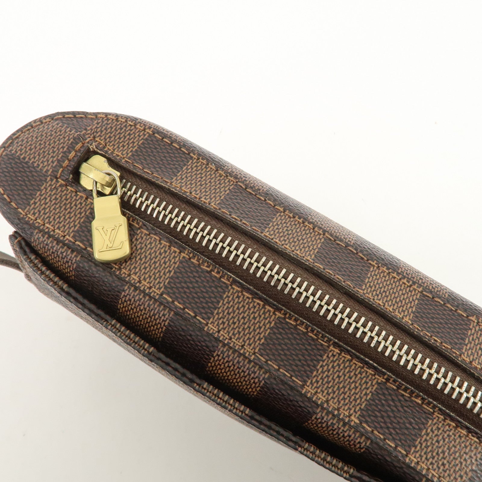 Louis Vuitton Damier Ebene Geronimos Crossbody Bag Waist Bag N51994 Used