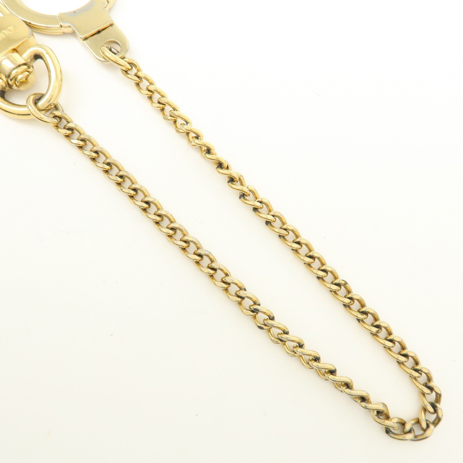 Louis Vuitton Chenne Ano Cles Key Chain Key Charm Gold M58021