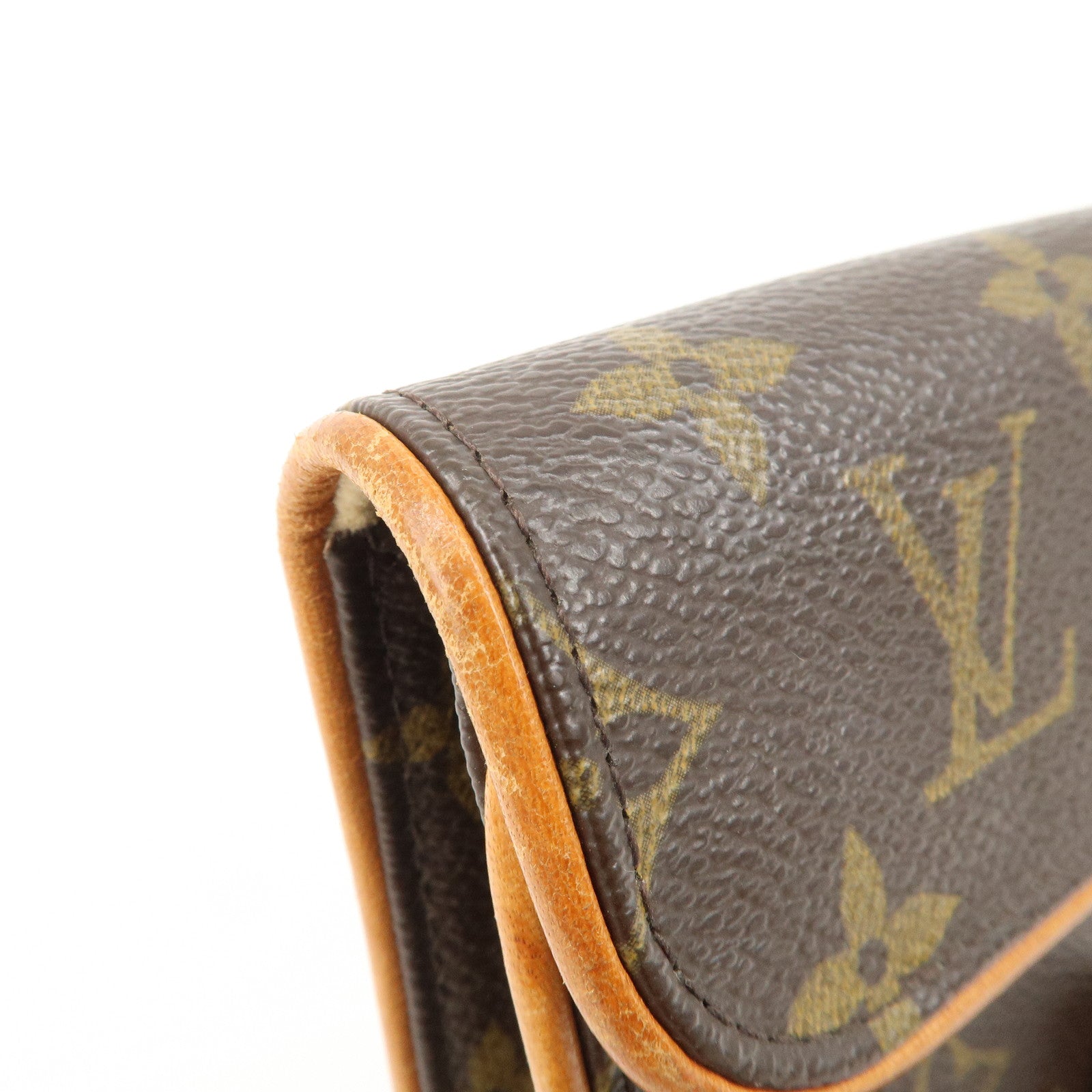 Louis Vuitton Monogram Pochette Florentine Waist Bag Belt M51855 Used