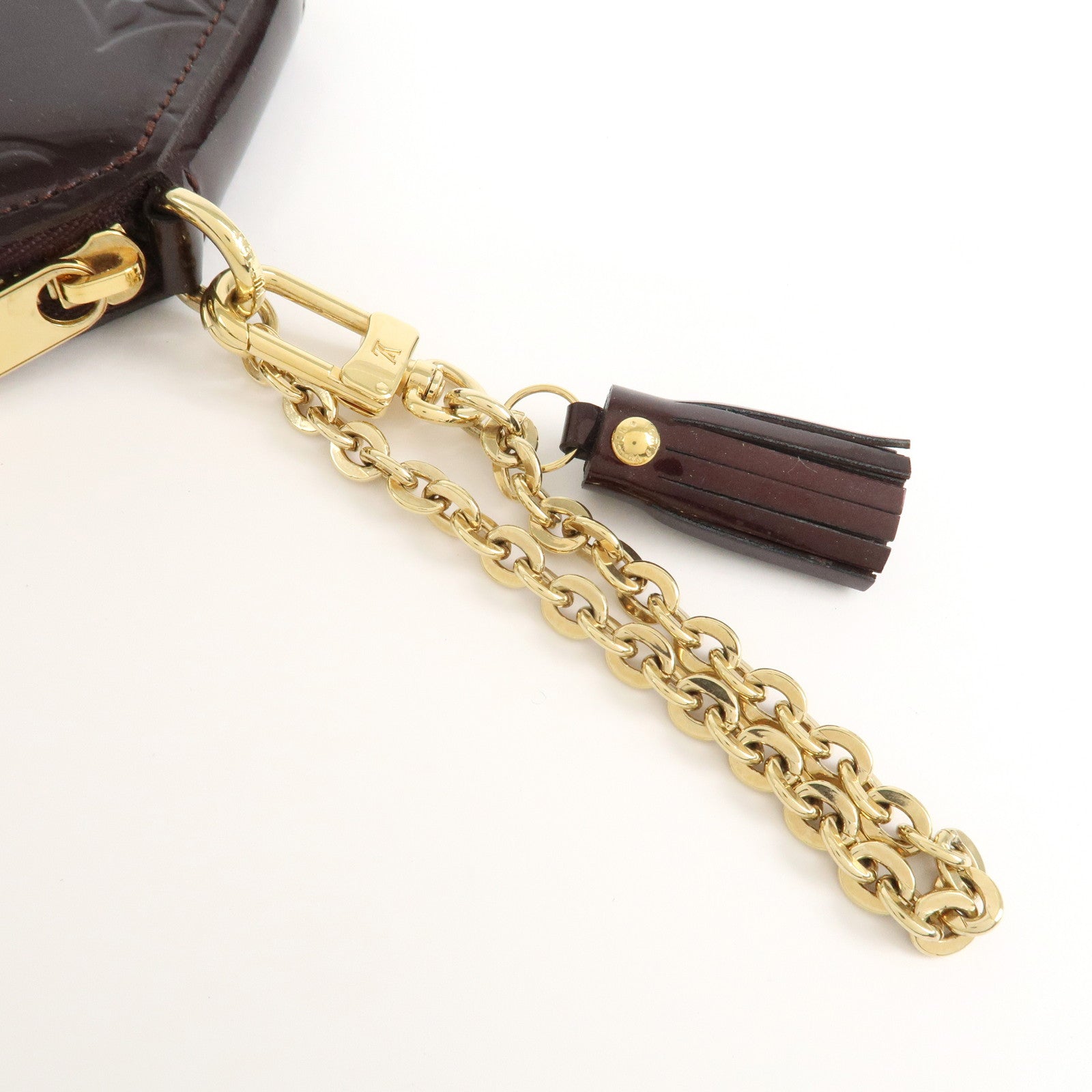 Louis Vuitton Vernis Leather Porte Monnaie Chapeau Coin Case M91413 Used
