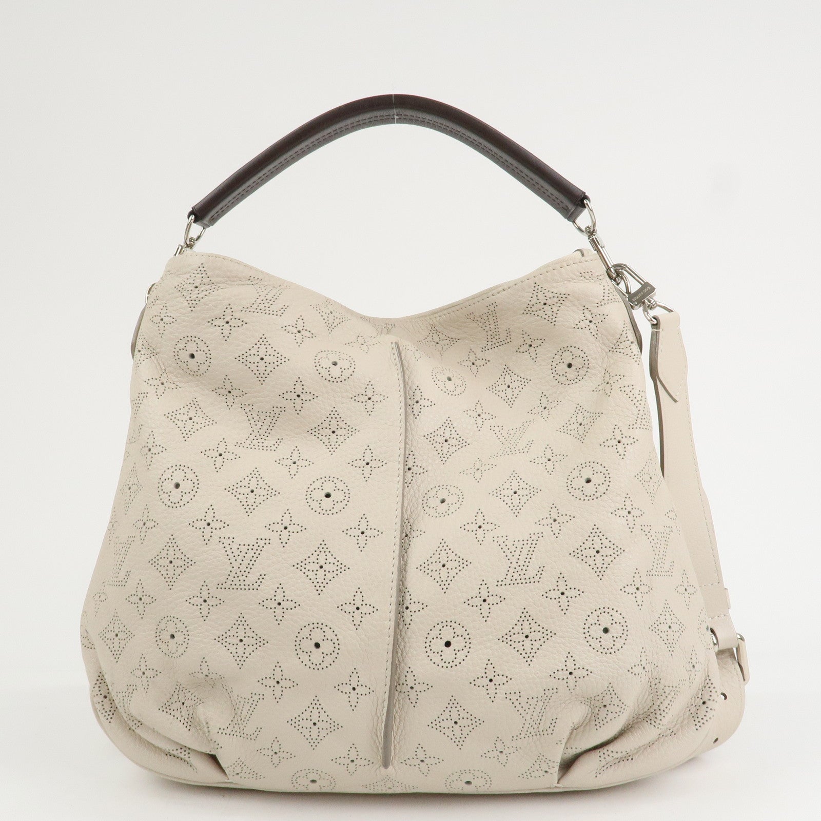 Louis Vuitton Monogram Mahina Selene PM Shoulder Bag Blanc M94275