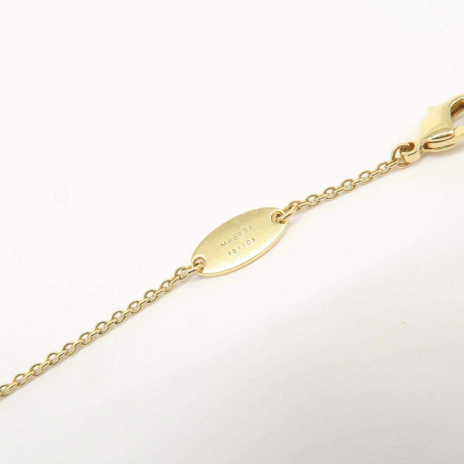 Louis Vuitton Collier Louis In The Sky Dog Necklace Gold M66931