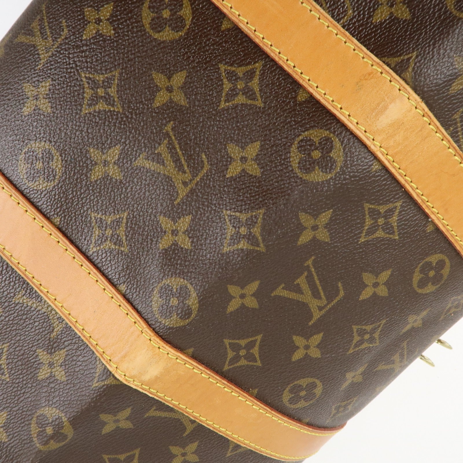 Louis Vuitton Monogram Keep All 55 Boston Bag Brown M41424