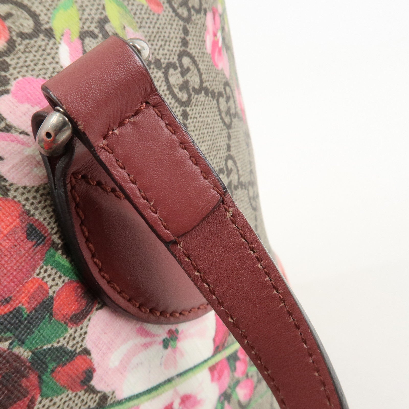 GUCCI GG Blooms GG Supreme 2Way Hand Shoulder Bag Floral 429147