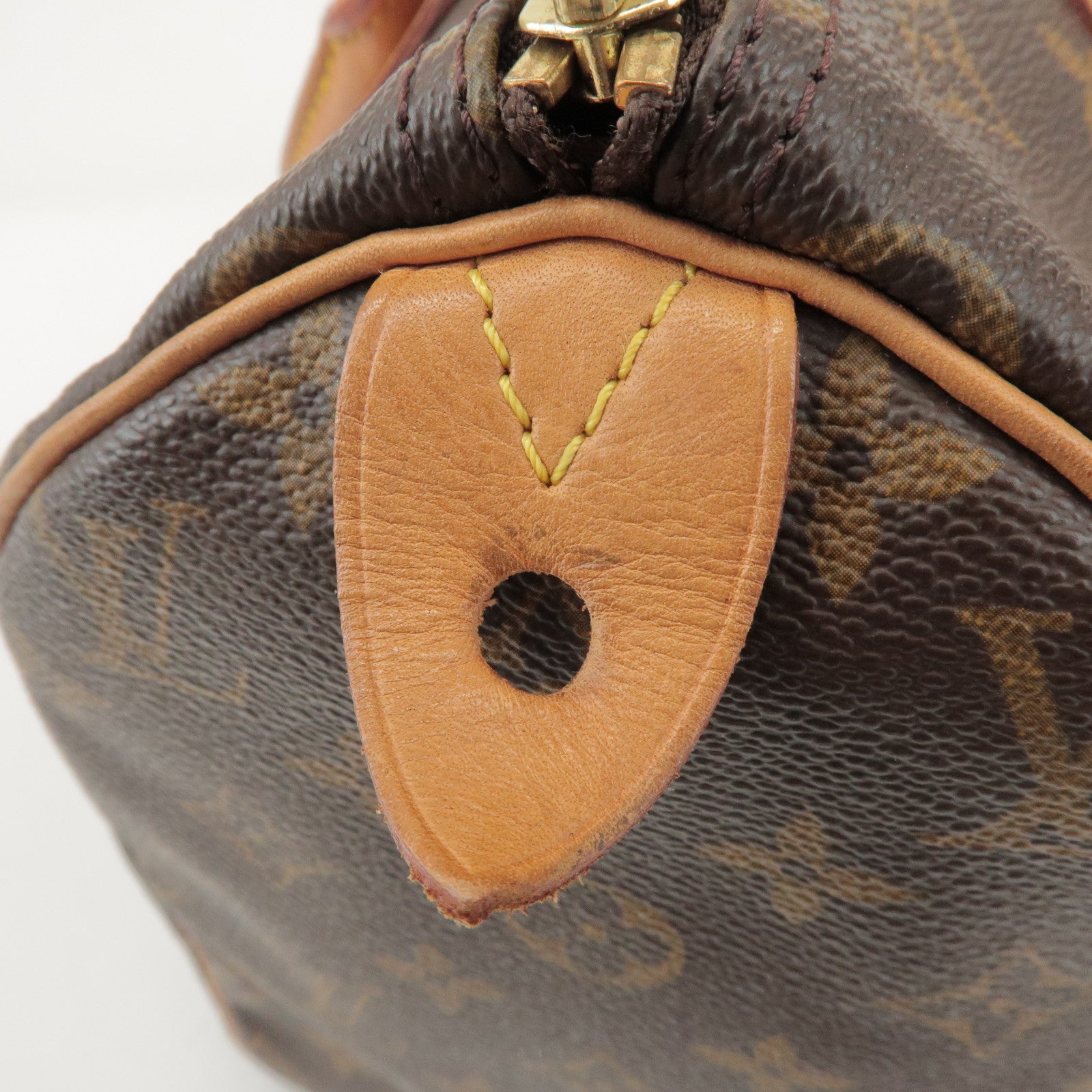 Louis Vuitton Monogram Speedy 30 Boston Bag Hand Bag Brown M41526