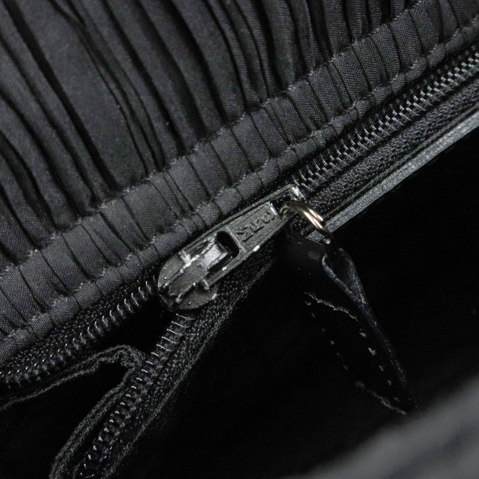 Christian Dior Lady Dior Rose Motif Satin 2Way Bag Hand Bag Black