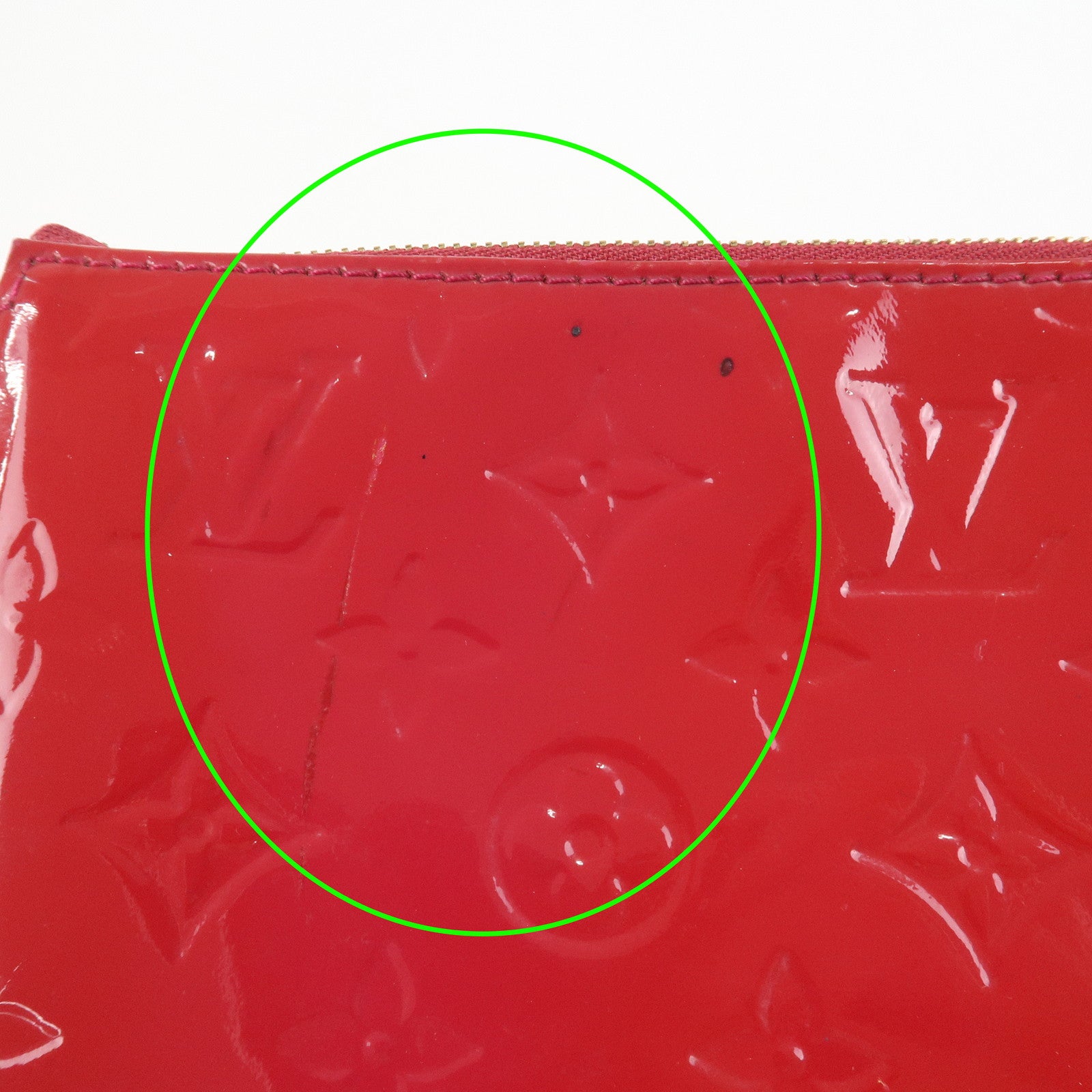 Louis Vuitton Monogram Vernis Pochette Accessoires Pouch M91574