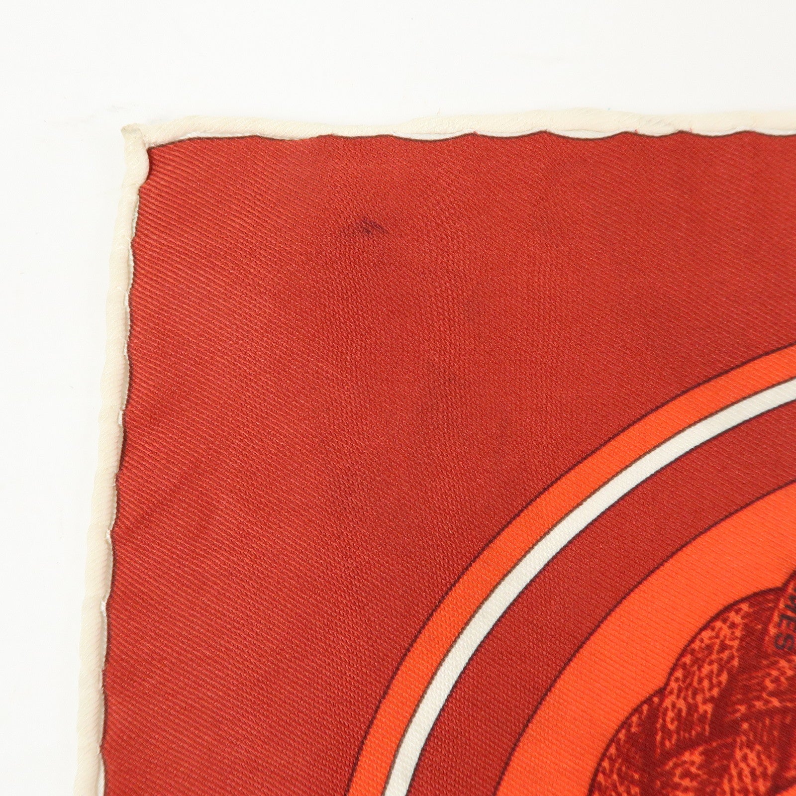HERMES Carre 45 Carre 70 Set of 2 Silk Scarf CHANTILLY GAUCHO PAR