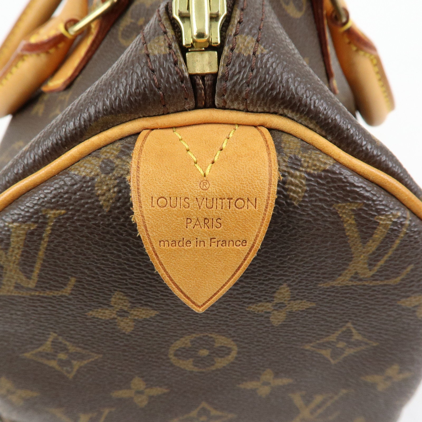 Louis Vuitton Monogram Speedy 30 Boston Bag Hand Bag Brown M41526