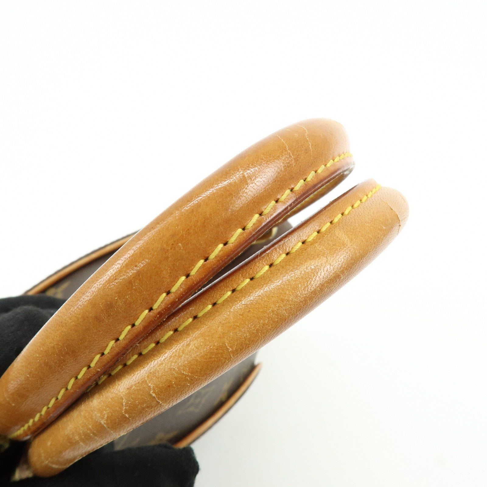 Louis Vuitton Monogram Ellipse PM Hand Bag Brown M51127