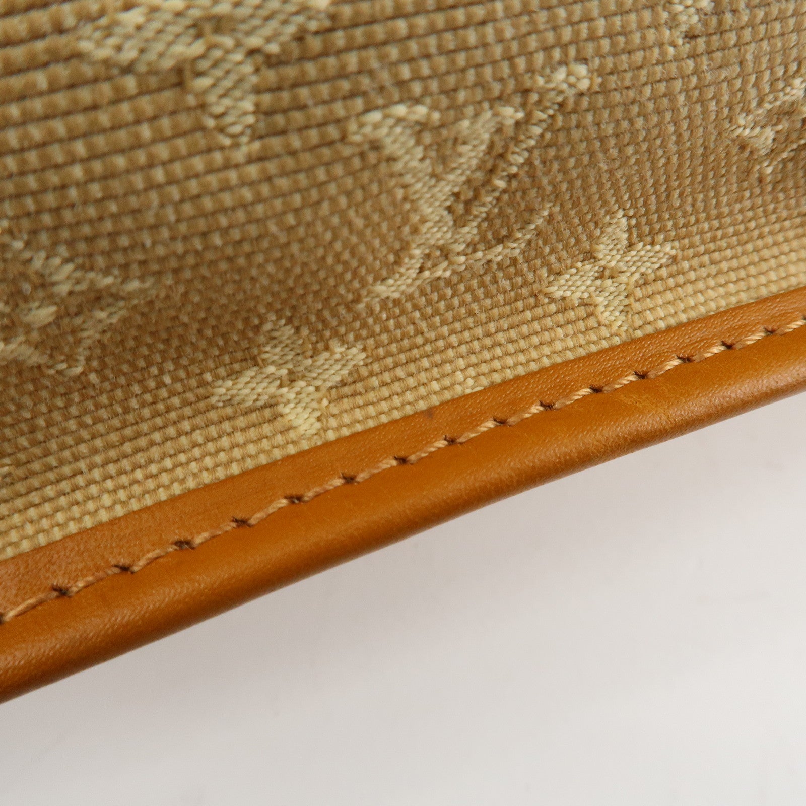 Louis Vuitton Monogram Mini Sac Catherine Hand Bag Beige M92328 Used