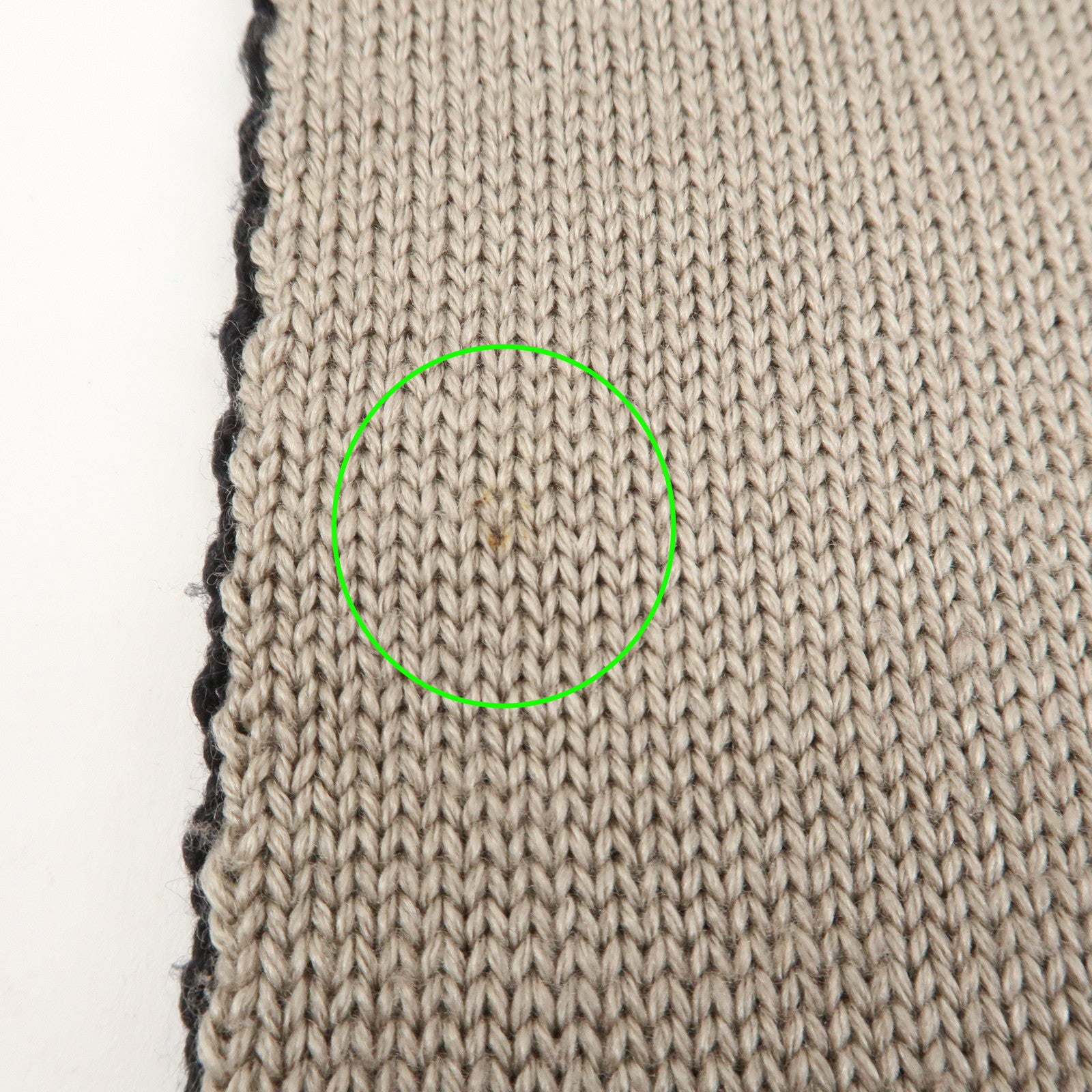 CHANEL COCO Mark Cashmere Wool Silk Scarf Black Brown