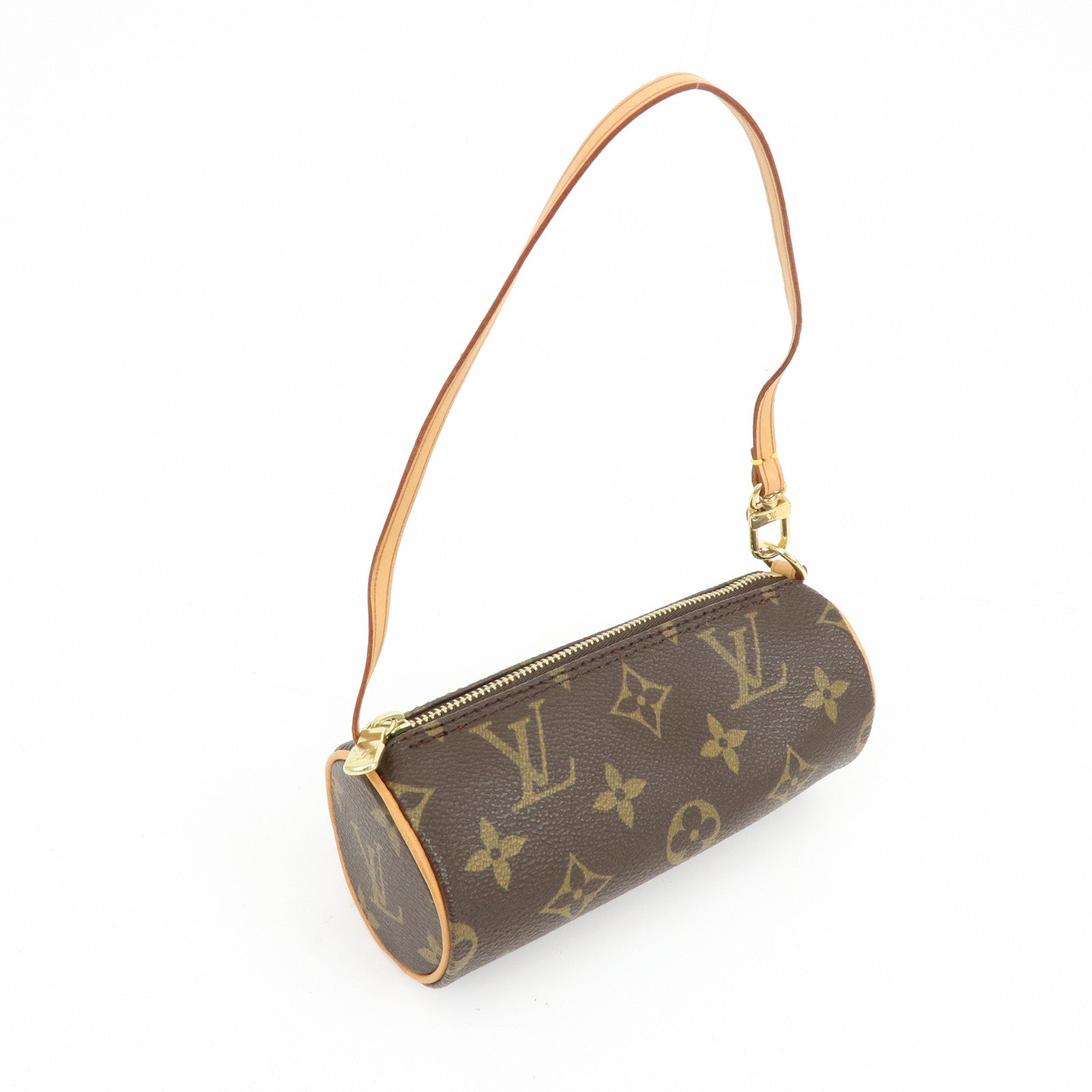 Louis Vuitton Monogram Canvas Mini Pouch for Papillon Bag Brown