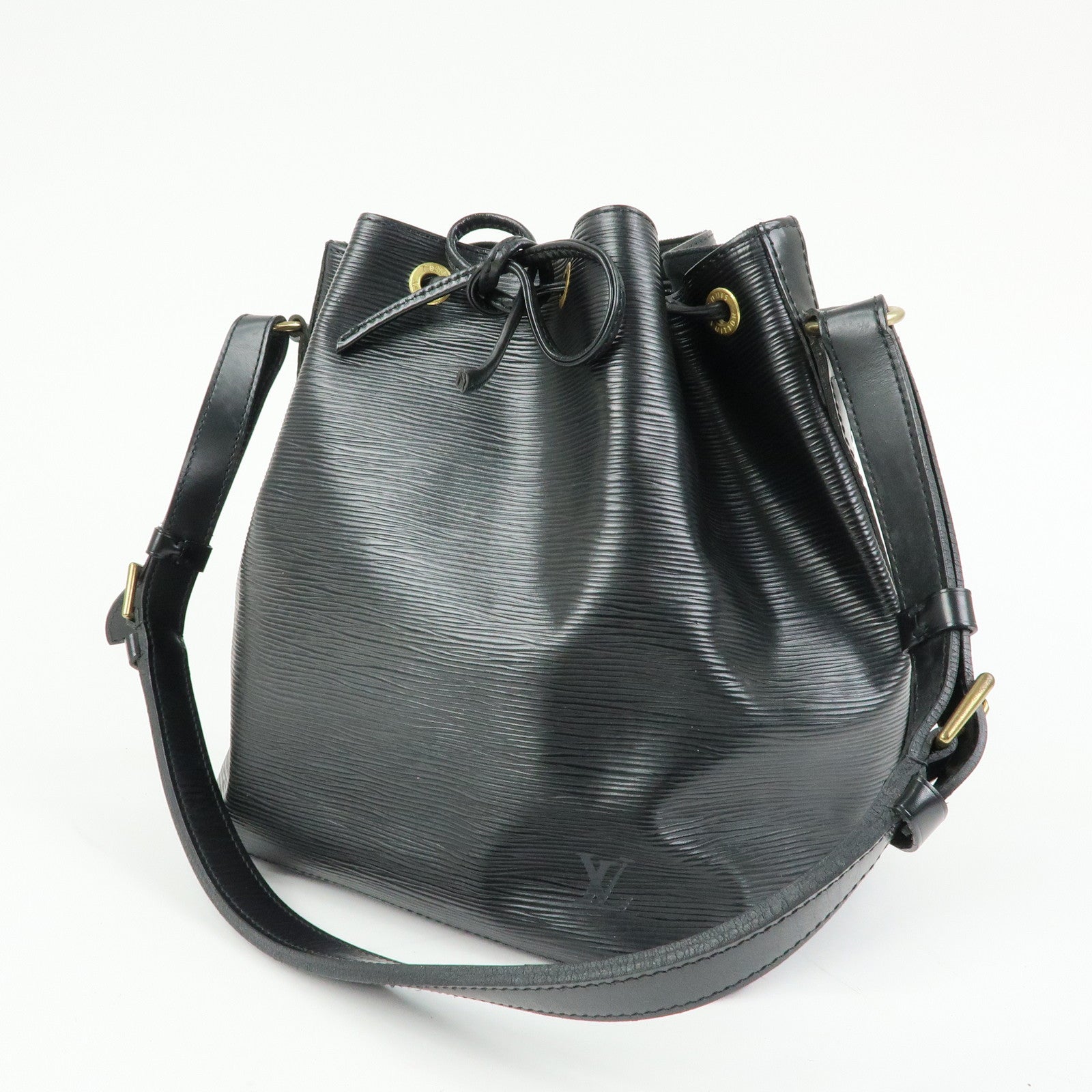 Louis Vuitton Epi Petit Noe Shoulder Bag Noir Black M59012