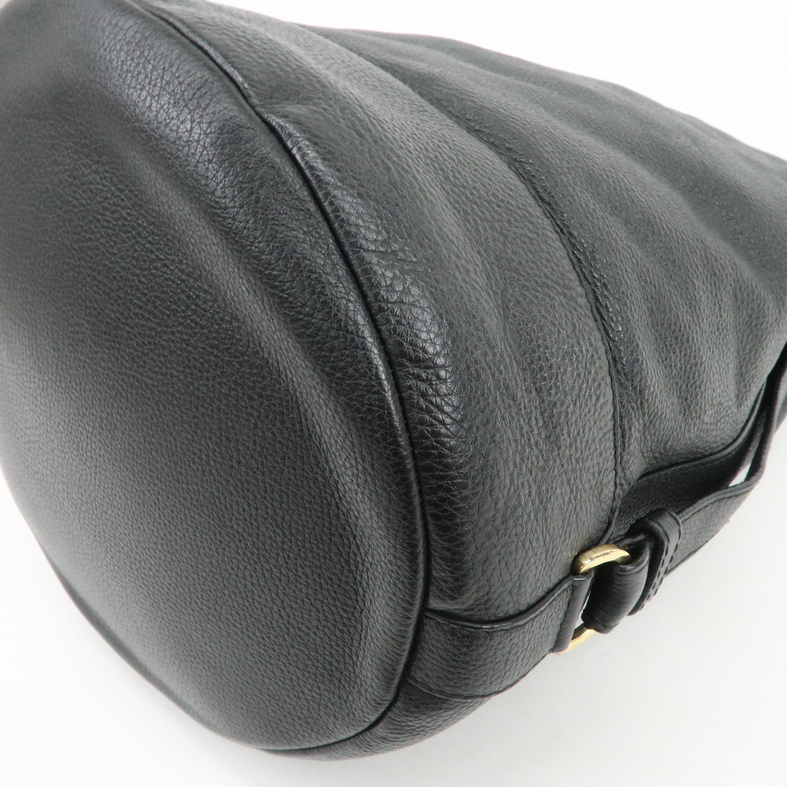 Chloe Vicki Leather Shoulder Bag Hand Bag Black