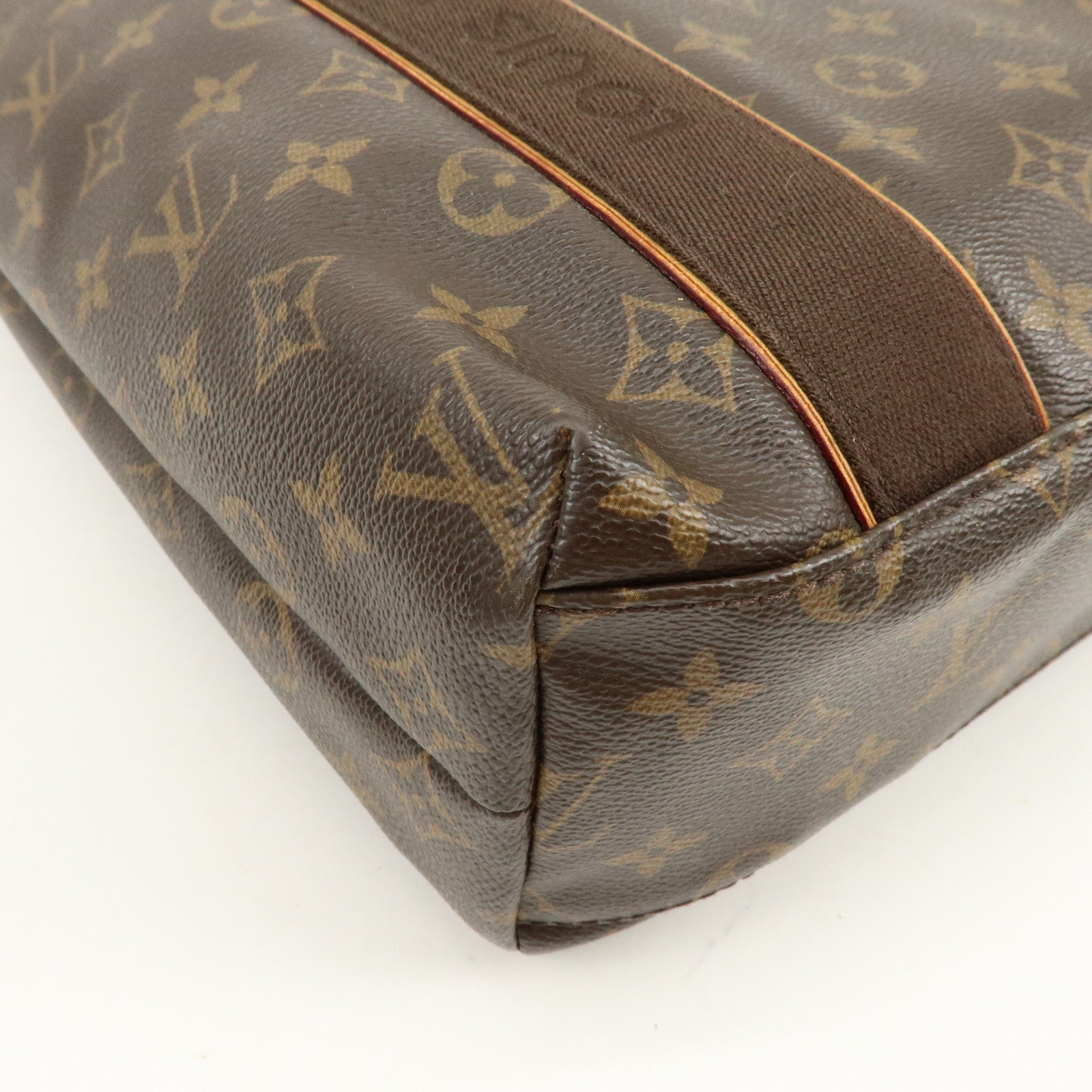 Louis Vuitton Monogram Cabas Beaubourg Tote Bag Brown M53013