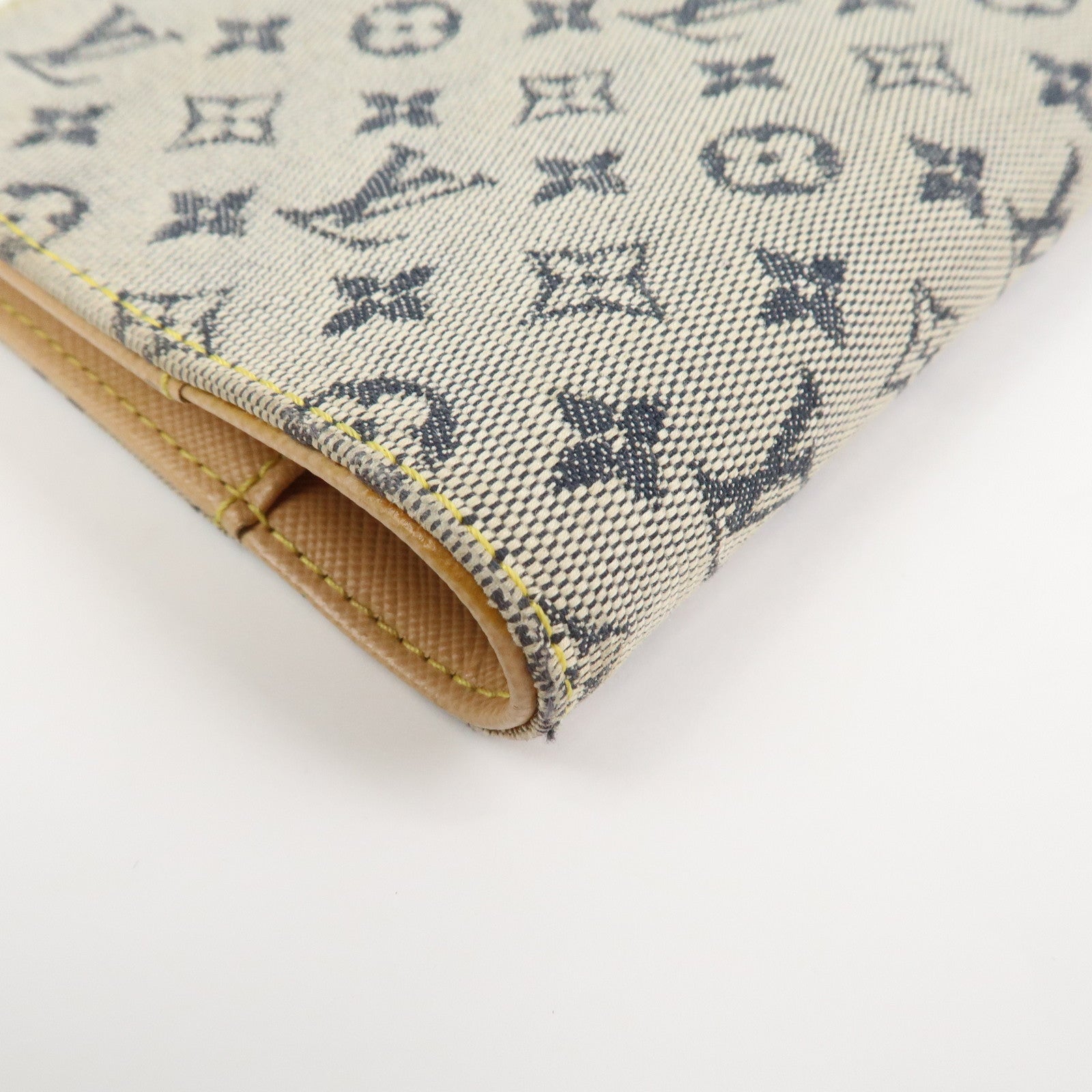 Louis Vuitton Monogram Mini Agenda PM Planner Cover Blue R20905