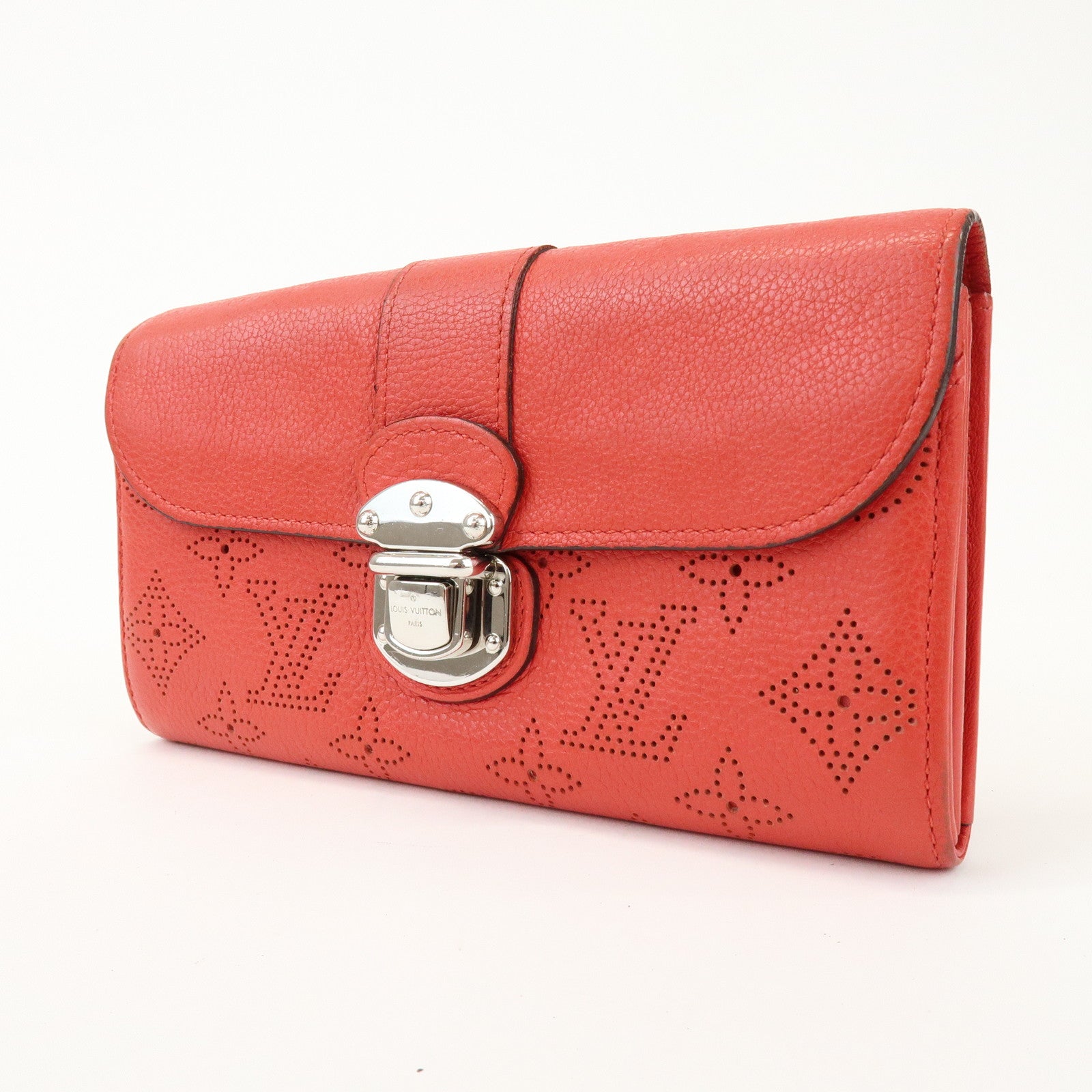 Louis Vuitton Mahina Leather Portefeuille Iris Long Wallet M58161