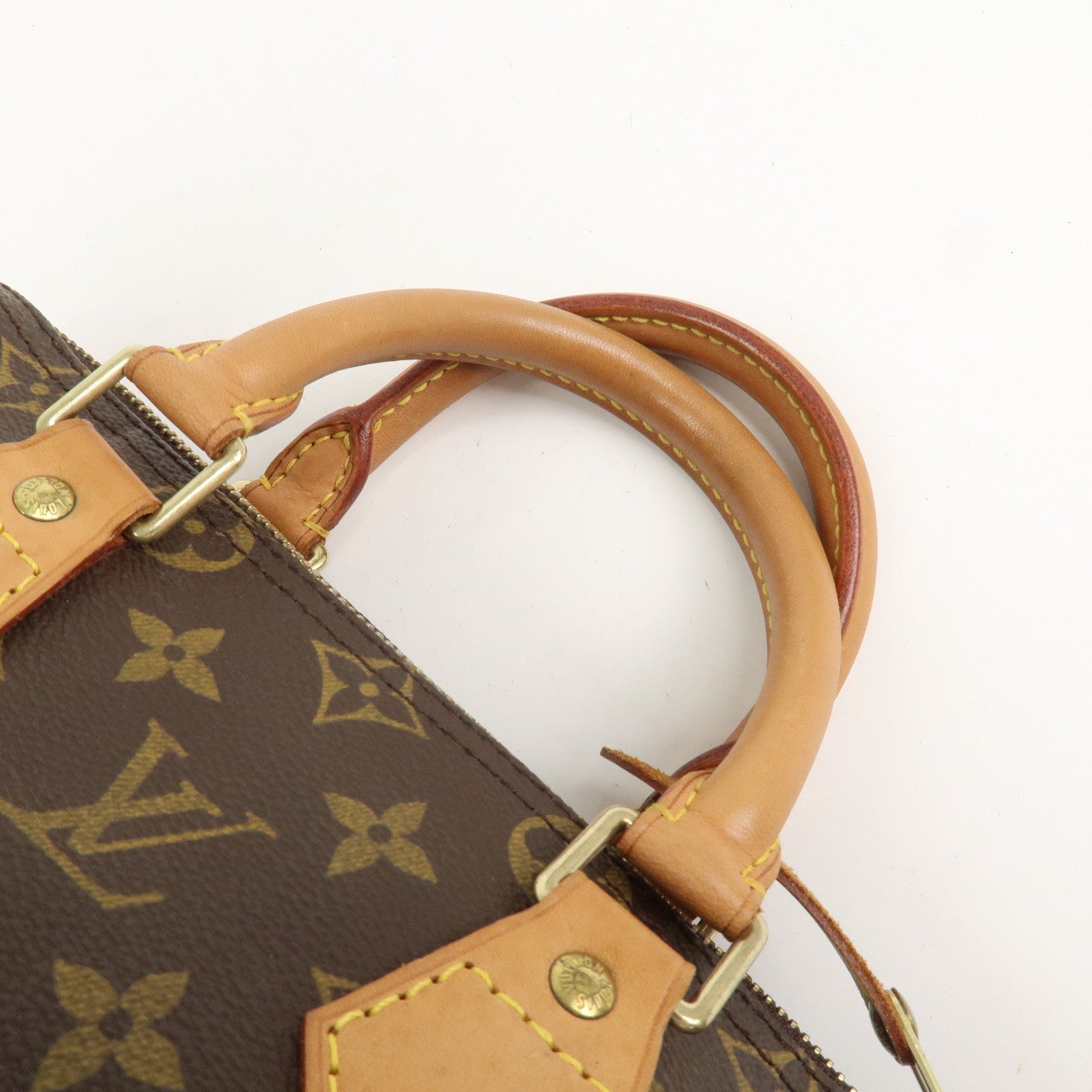 Louis Vuitton Monogram Speedy 25 Boston Bag Hand Bag Brown M41528