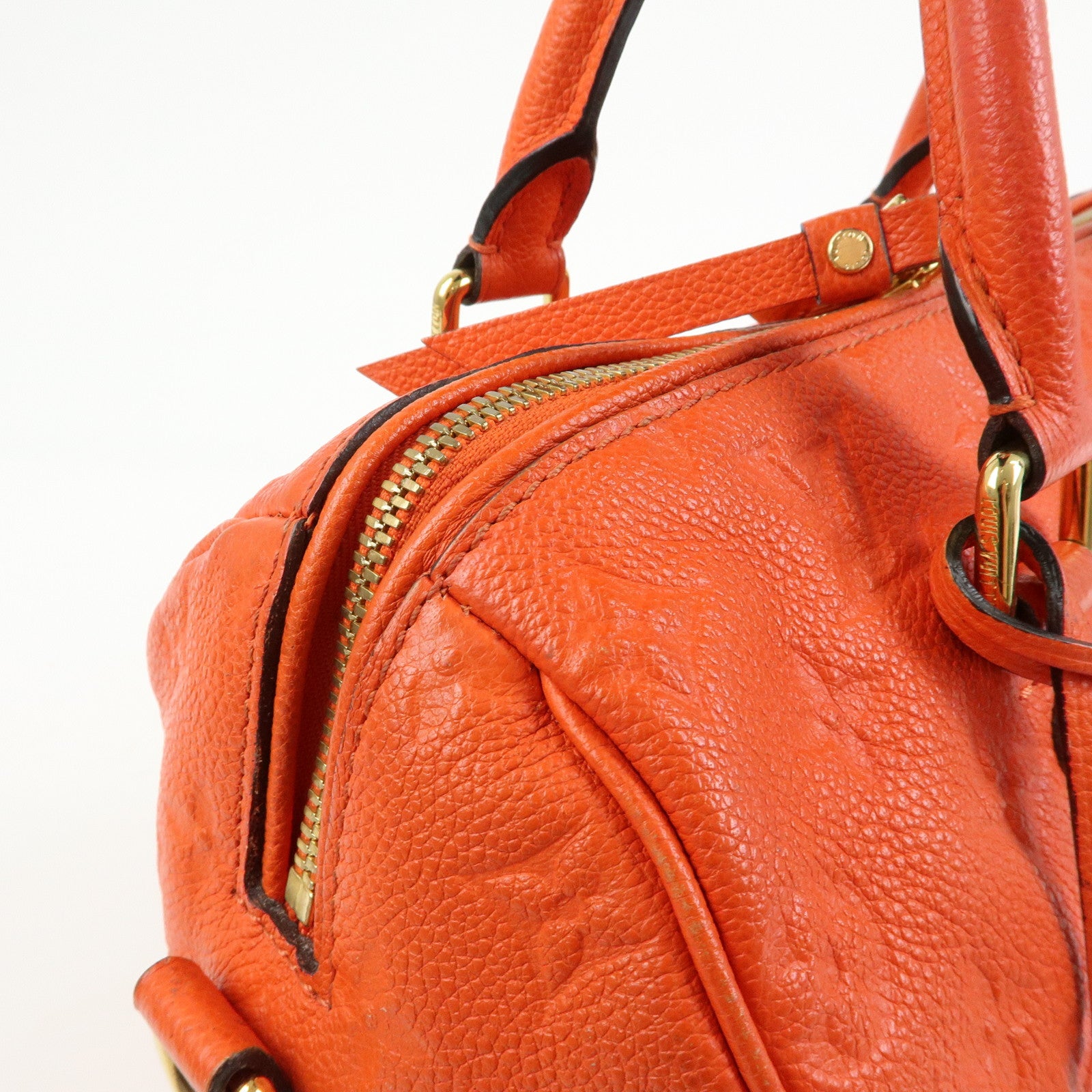 Louis Vuitton Monogram Empreinte Speedy Bandouliere 25 Origan M40758
