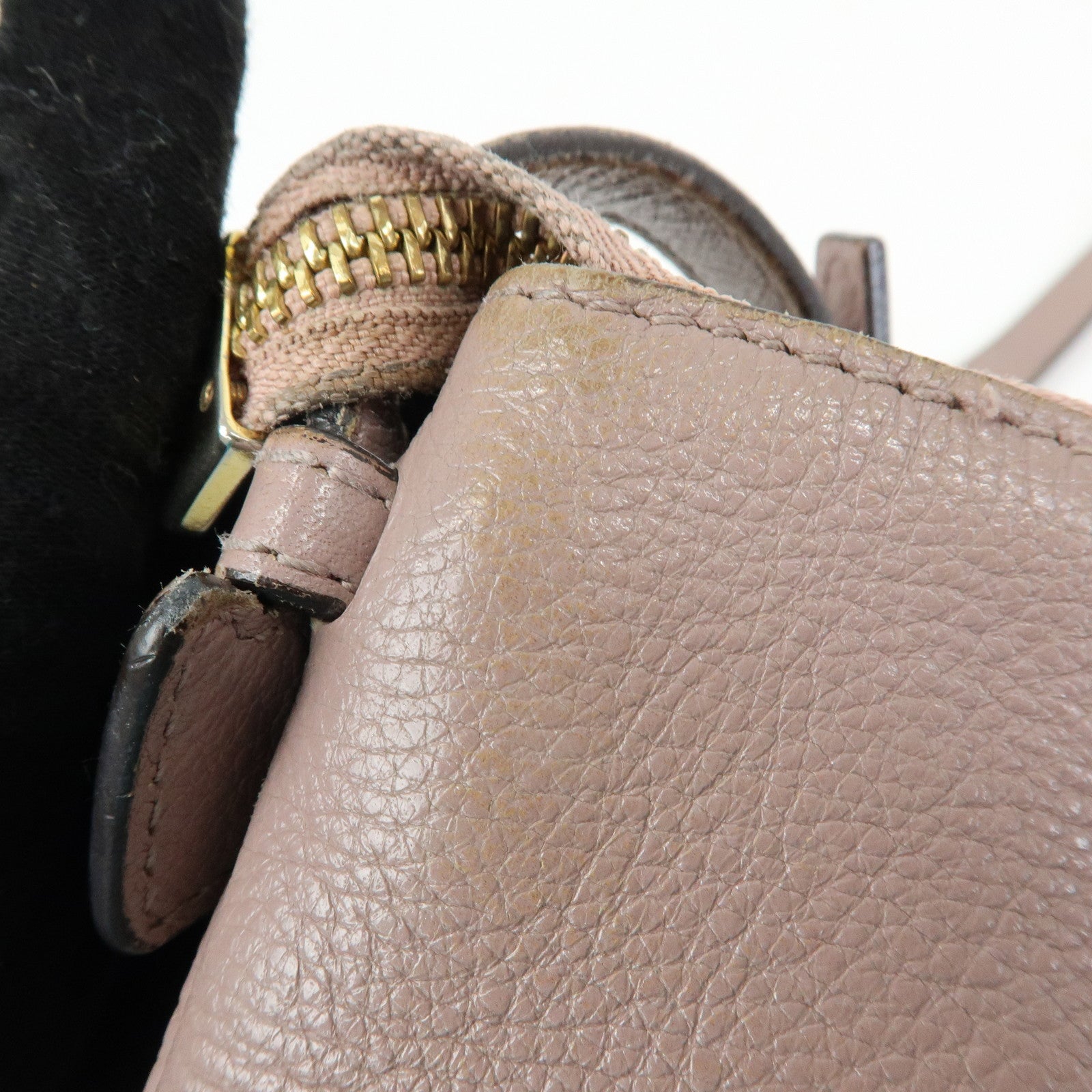 LOEWE Heritage Calf Leather Shoulder Bag Crossbody Bag Pink