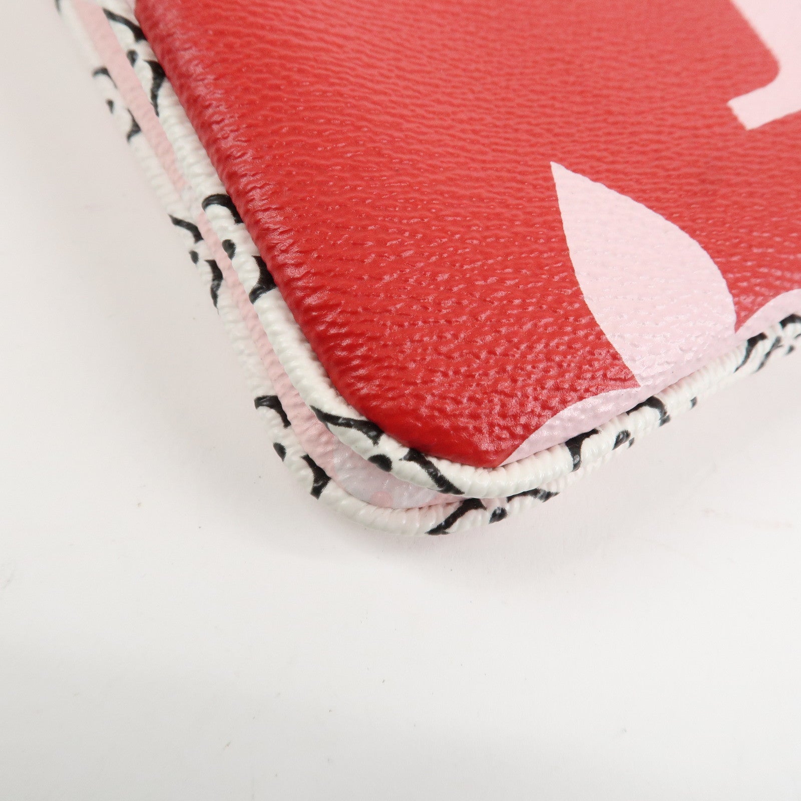 Louis Vuitton Monogram Giant Pochette Double Zip Pouch Rouge M67561 Used