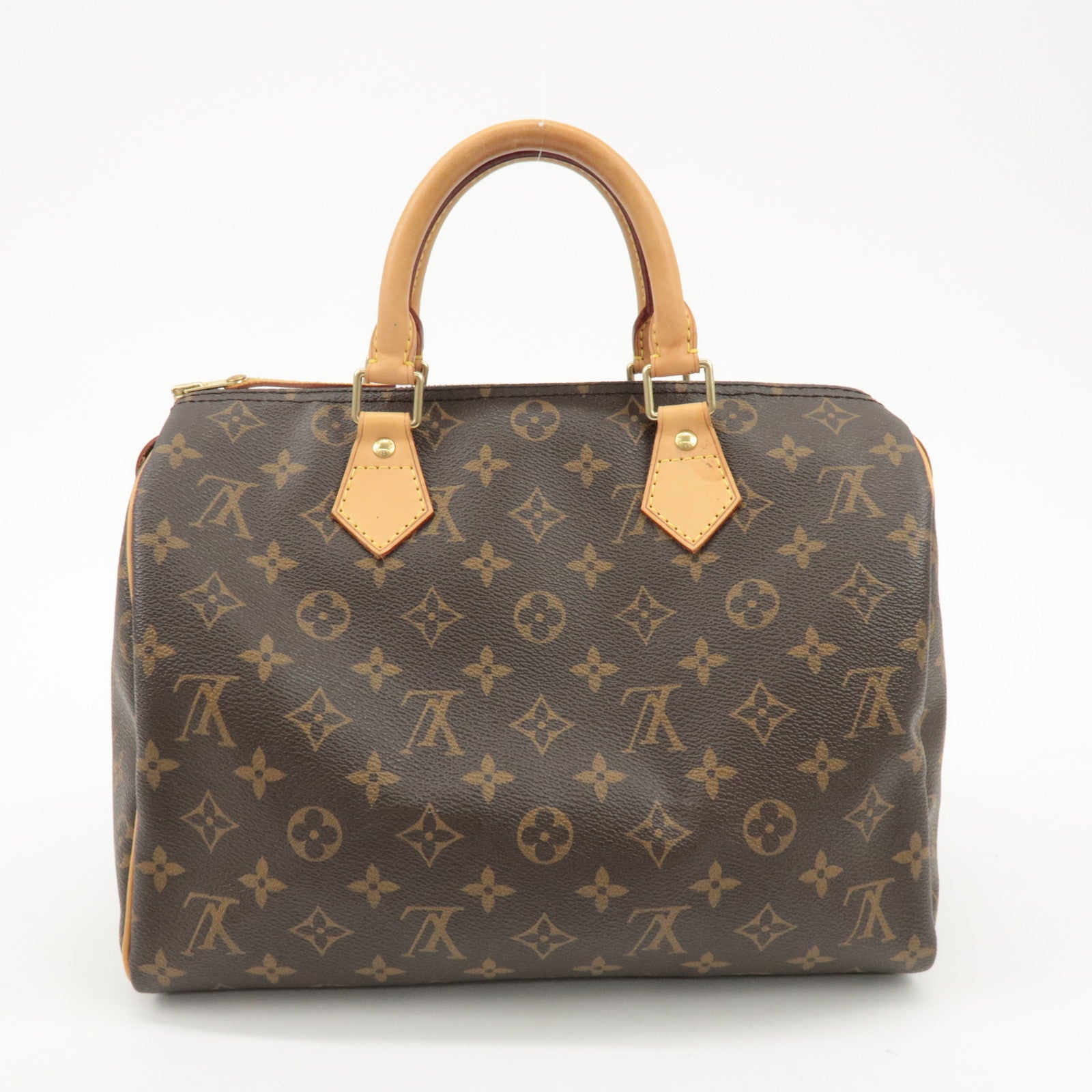 Louis Vuitton Monogram Speedy 30 Hand Bag Boston Bag M41526 Used
