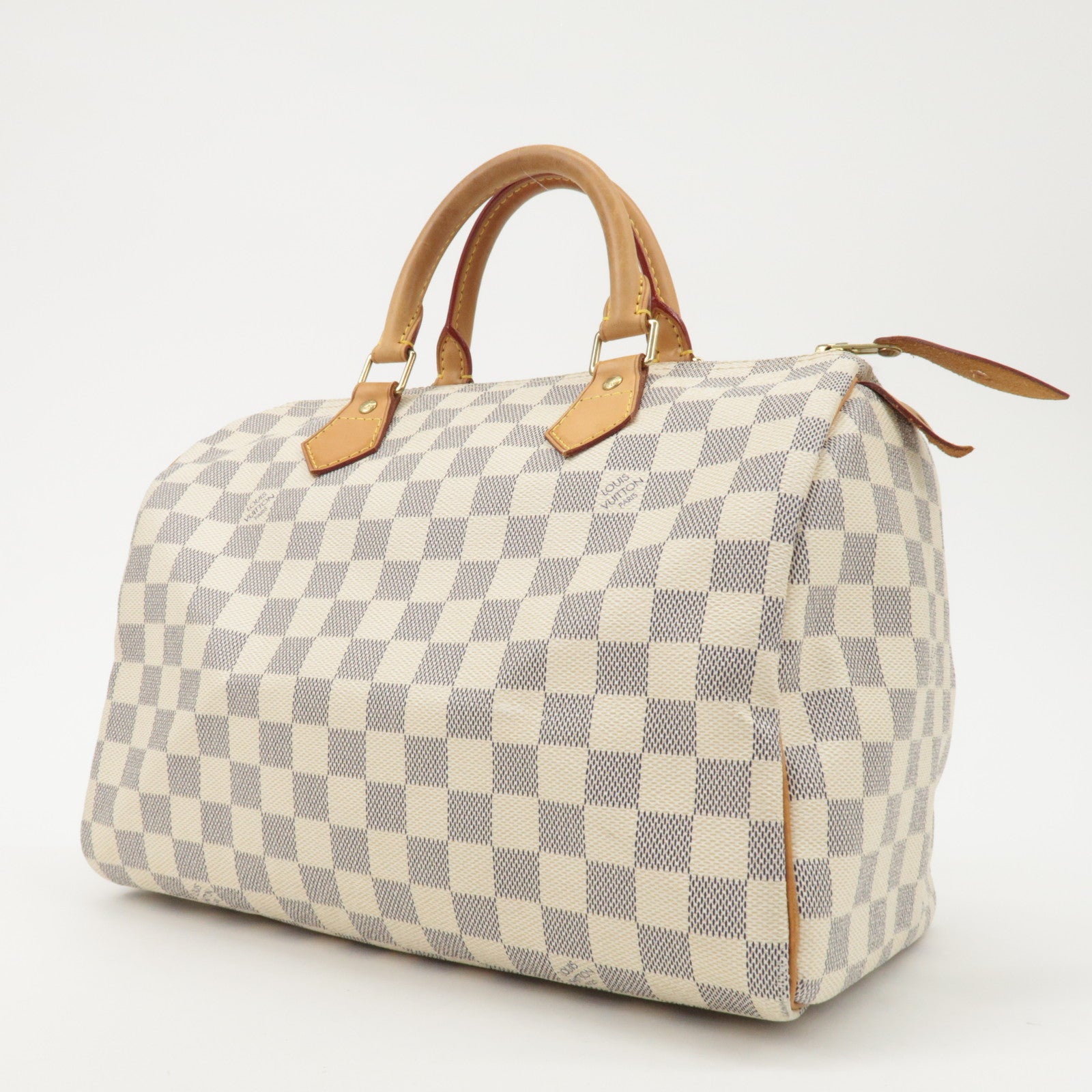 Louis Vuitton Damier Azur Speedy 30 Boston Bag Hand Bag N41533 Used