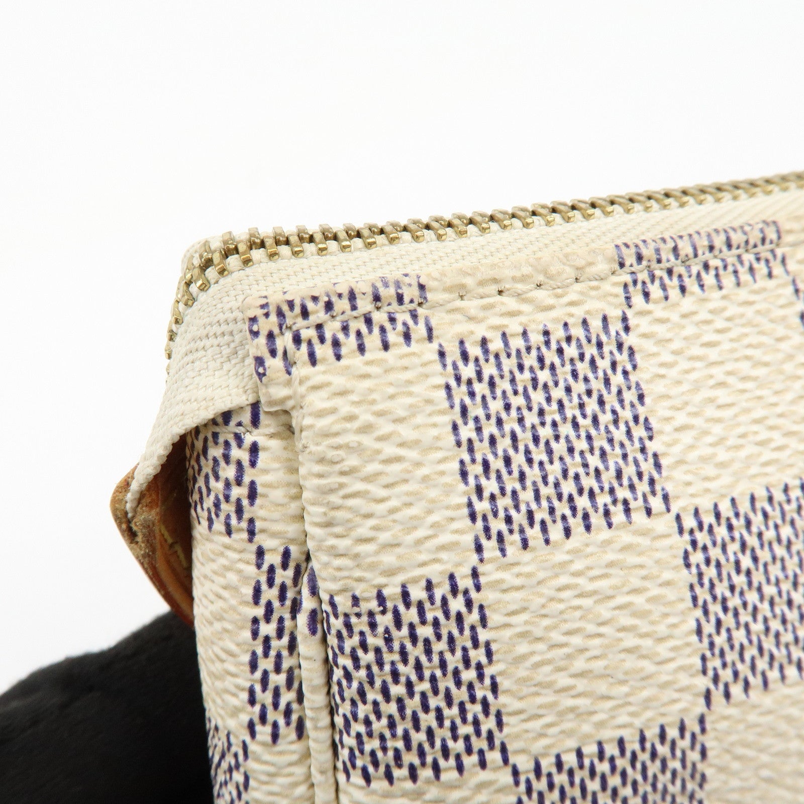 Louis Vuitton Damier Azur Mini Pochette Accesoire Pouch N58010