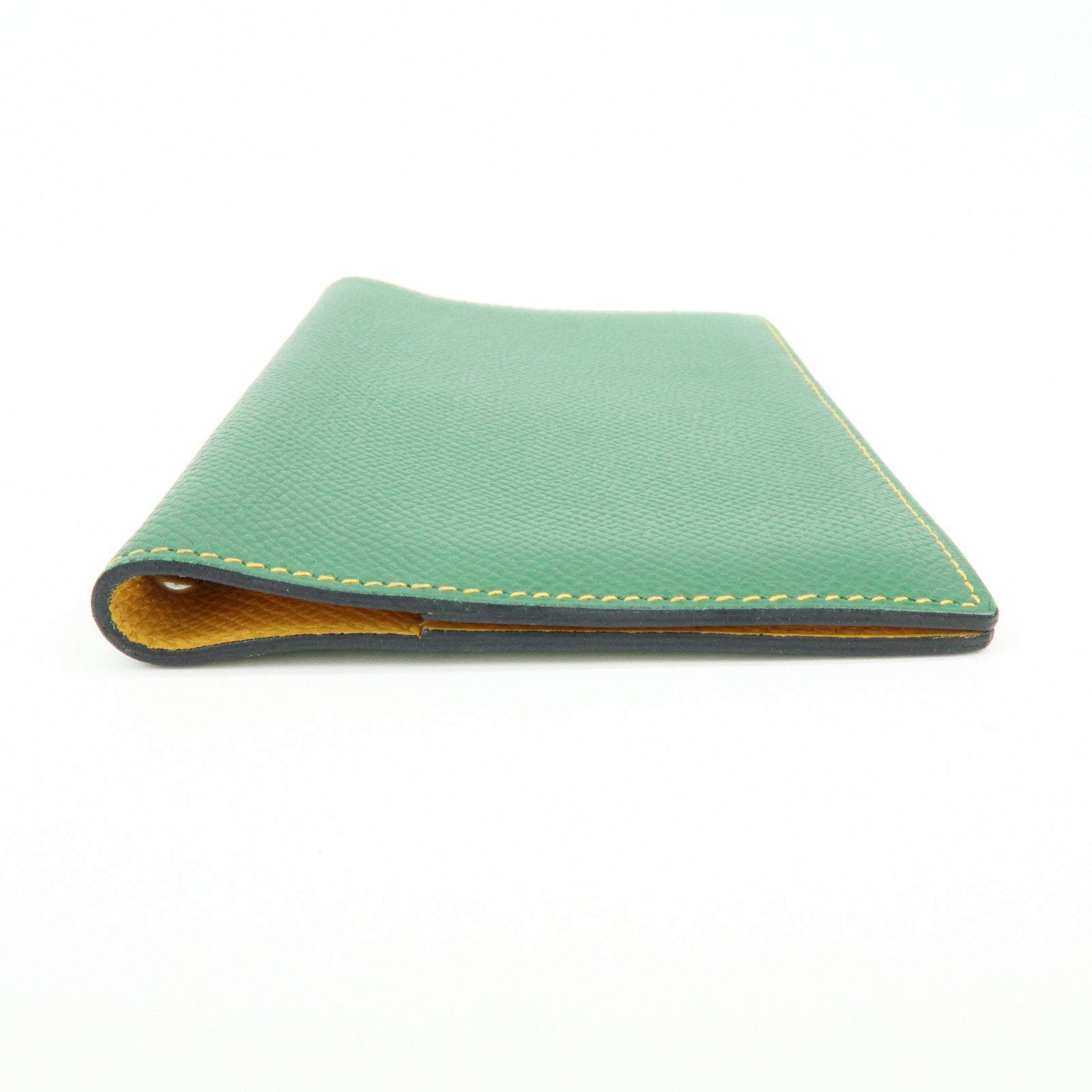 HERMES Veau Epsom Agenda GM Planner Cover □A Stamped Green