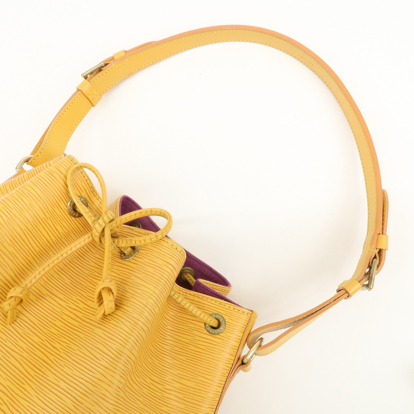 Louis Vuitton Epi Petit Noe Shoulder Bag Tassili Yellow M44109