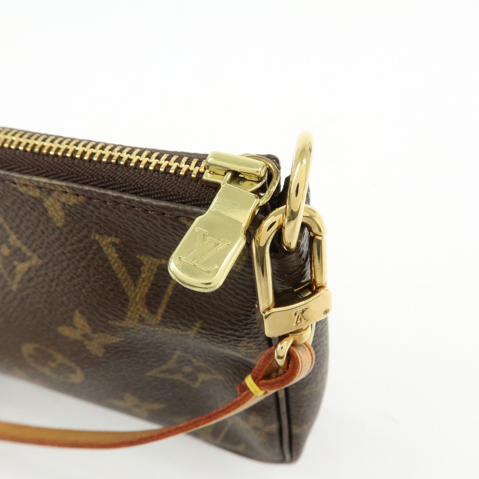 Louis Vuitton Monogram Pochette Accessoires Pouch Hand Bag M51980