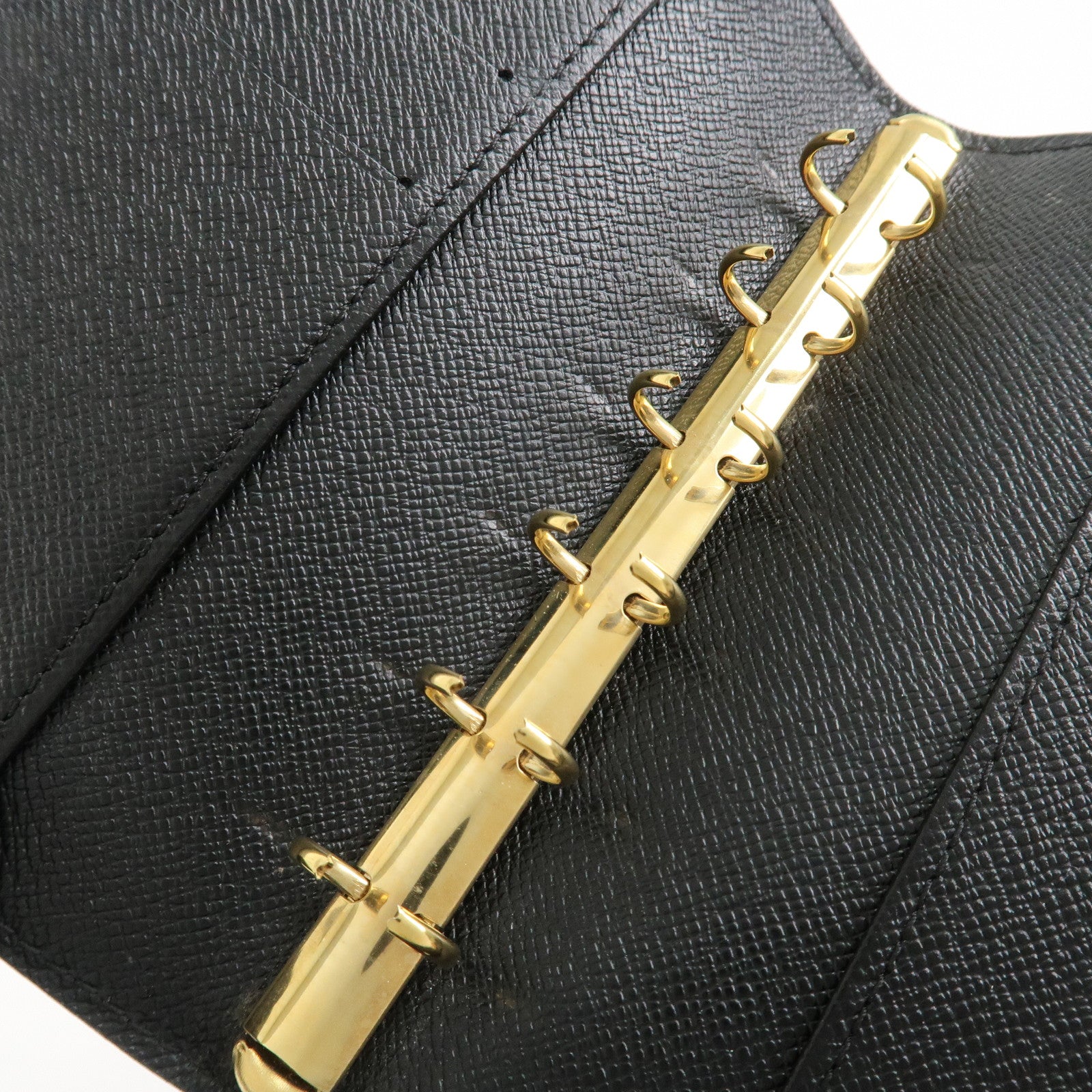 Louis Vuitton Epi Agenda PM Planner Cover Noir R20052