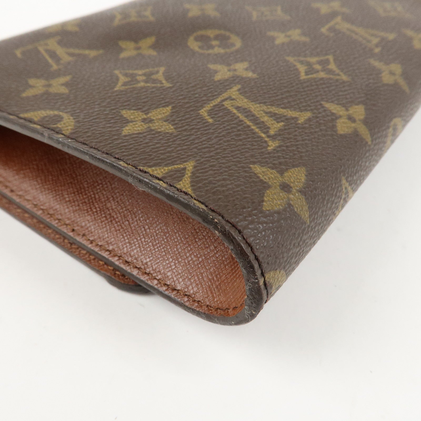 Louis Vuitton Monogram Bordeaux Shoulder Bag Hand Bag M51798 Used