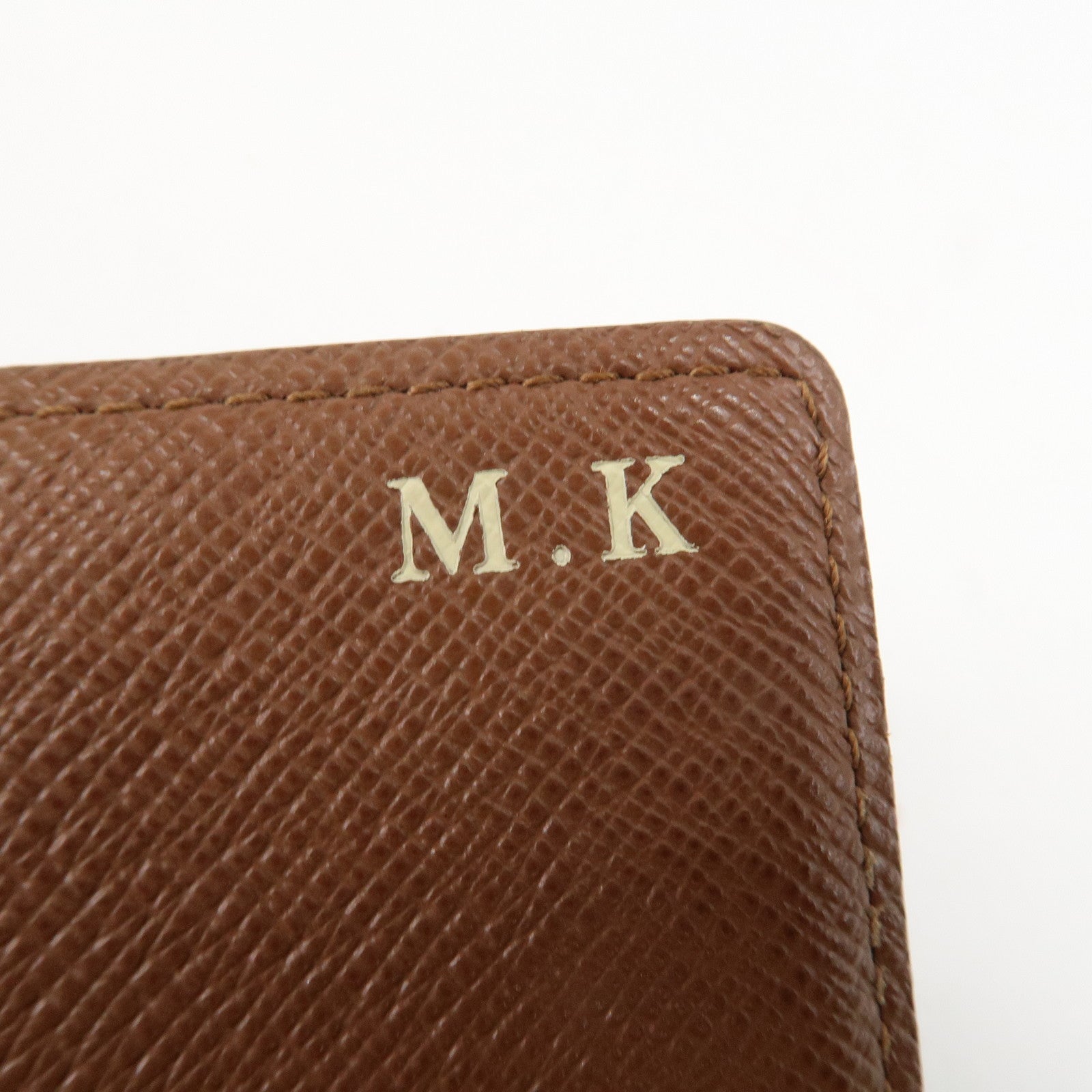 Louis Vuitton Monogram Porte Monnaie Billet Carte Credit M61652 Used