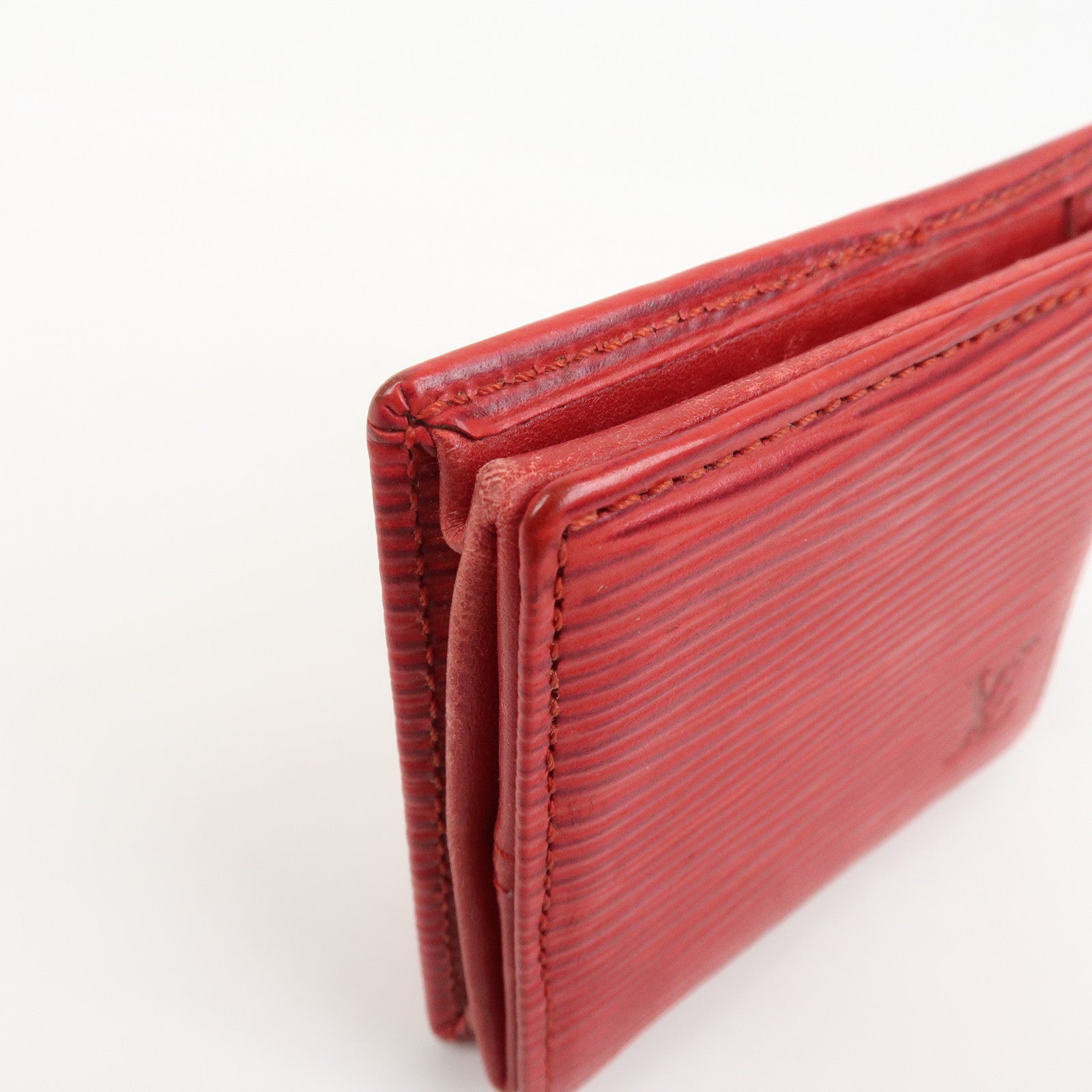 Louis Vuitton Epi Leather Porte Monnaie Boite Castilian Red M63697