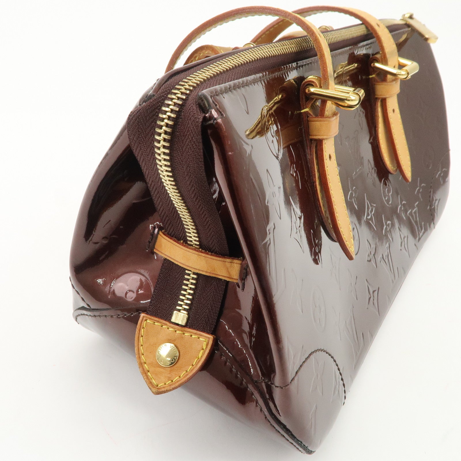 Louis Vuitton Monogram Vernis Rosewood Avenue Hand Bag M93510