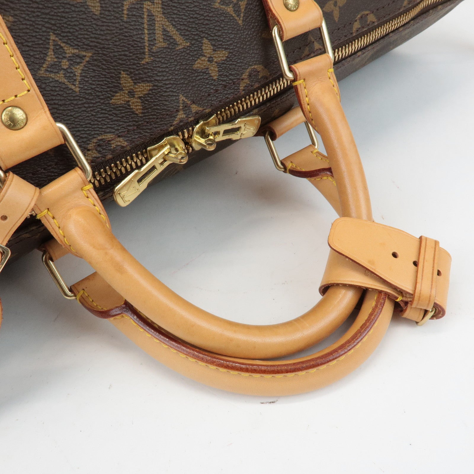 Louis Vuitton Monogram Keep All Bandouliere 55 Boston Bag M41414 Used