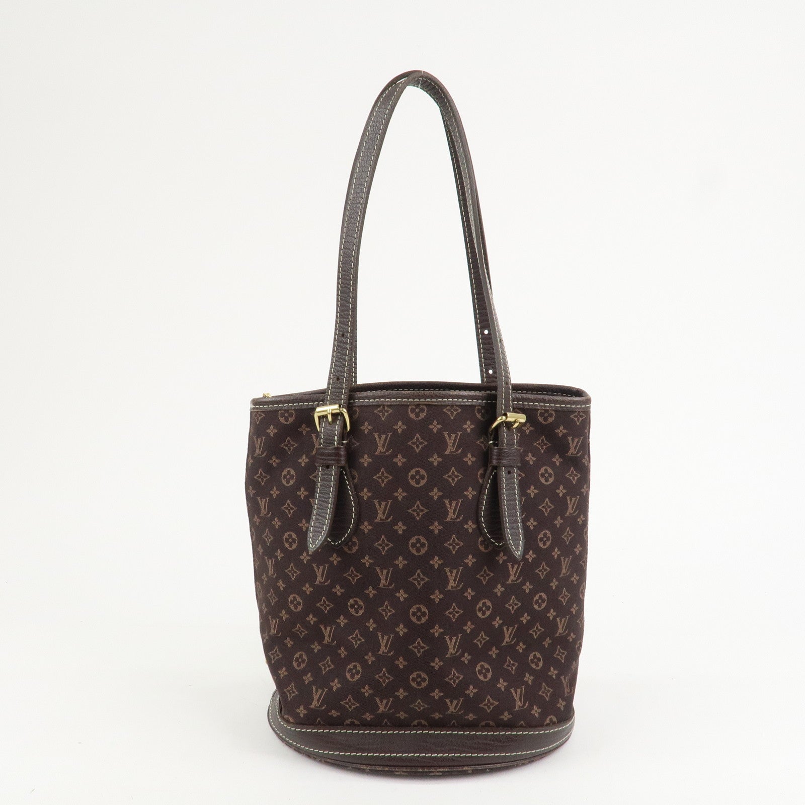 Louis Vuitton Monogram Idylle Mini Lin Bucket PM Hand Bag M95226