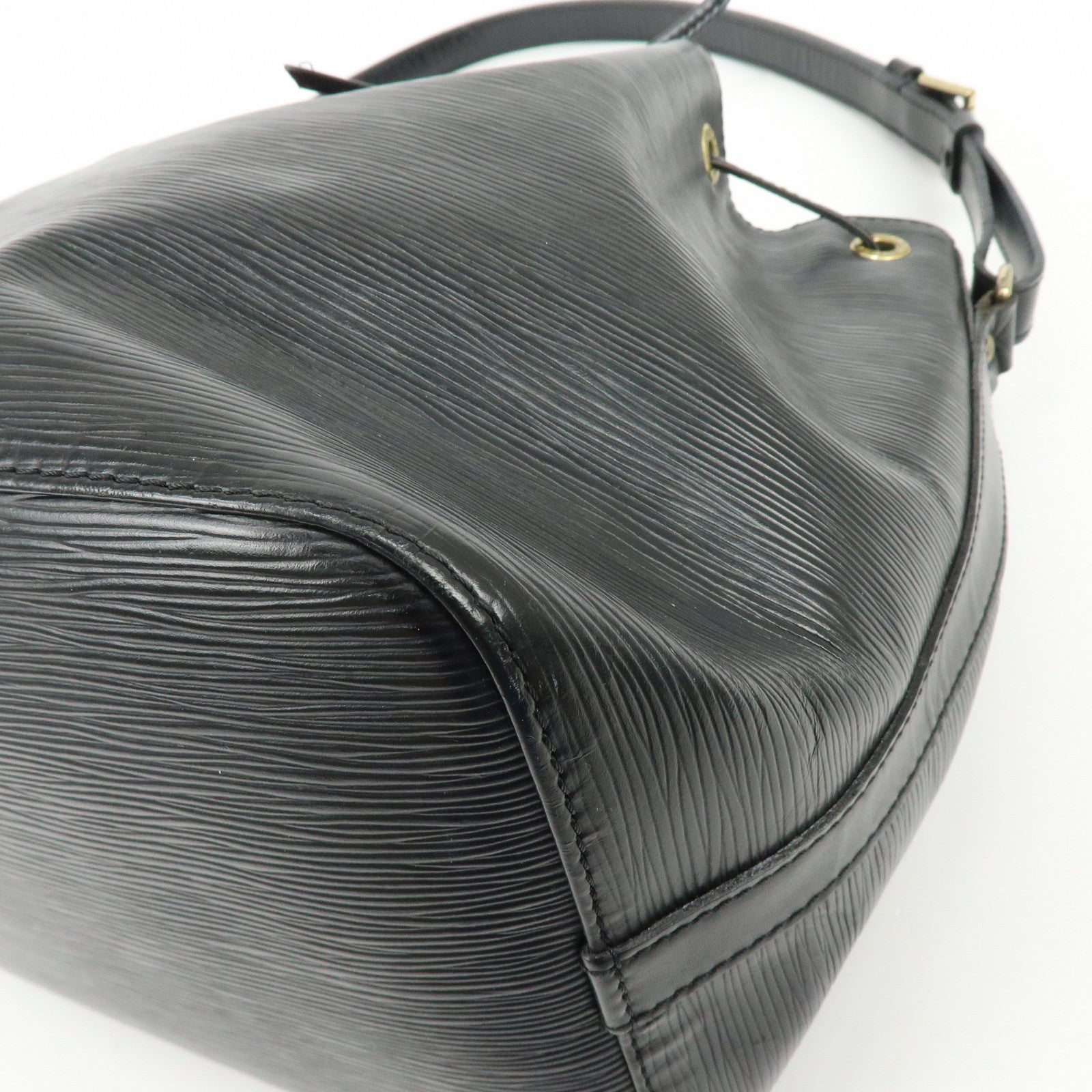 Louis Vuitton Epi Petit Noe Shoulder Bag Hand Bag Noir Black M59012