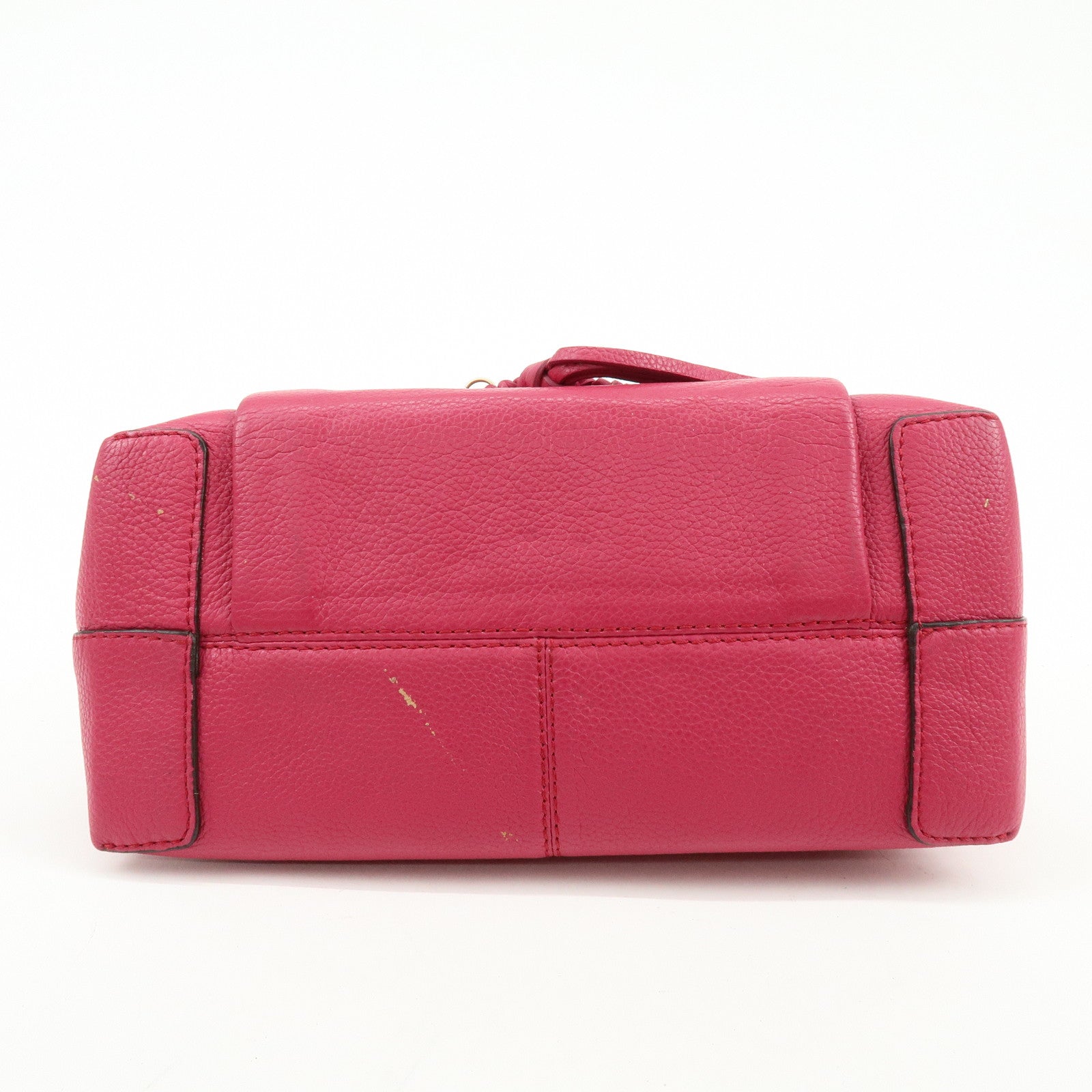 Chloe Joan Suede Leather Shoulder Bag Hand Bag Pink