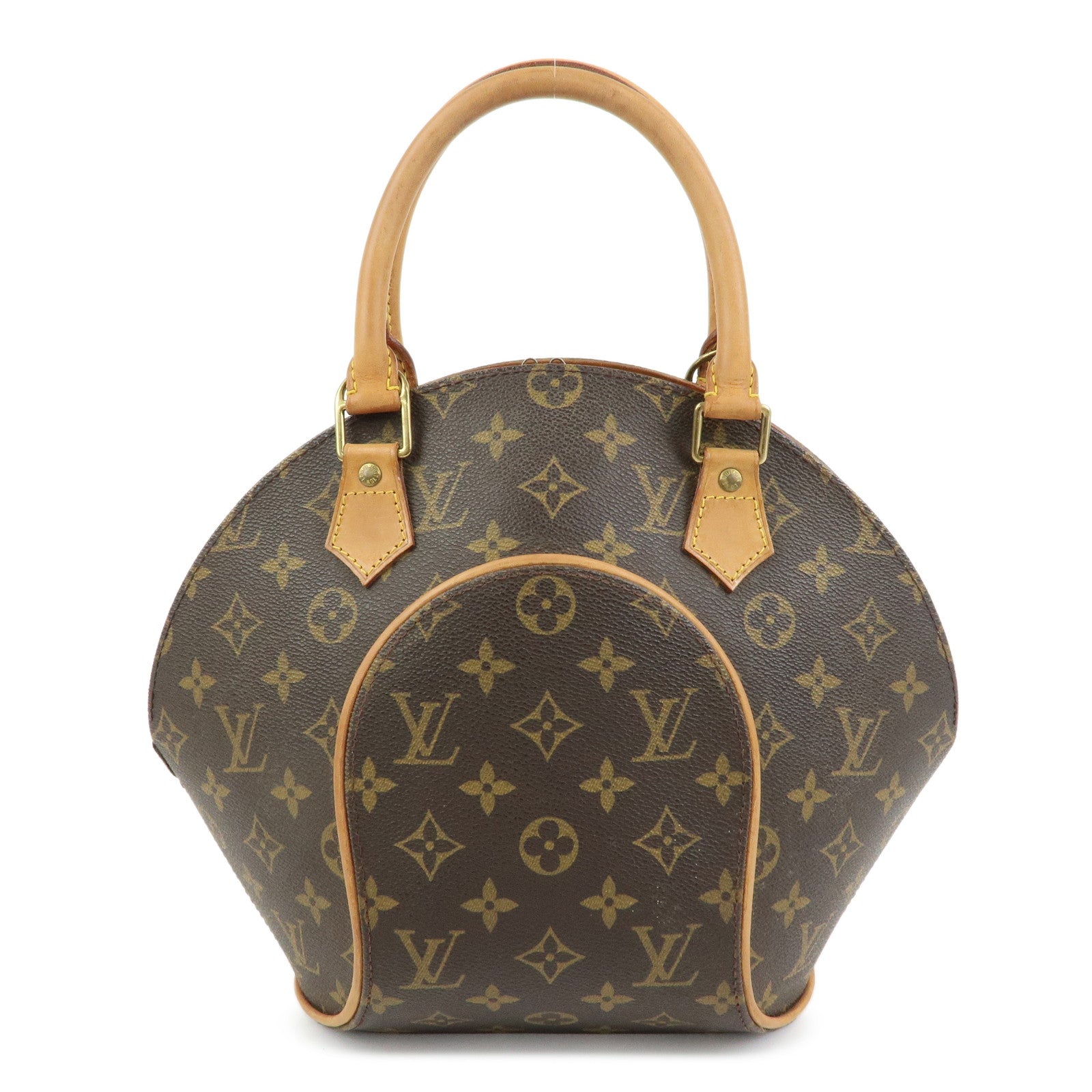 Louis Vuitton Monogram Ellipse PM Hand Bag Brown M51127