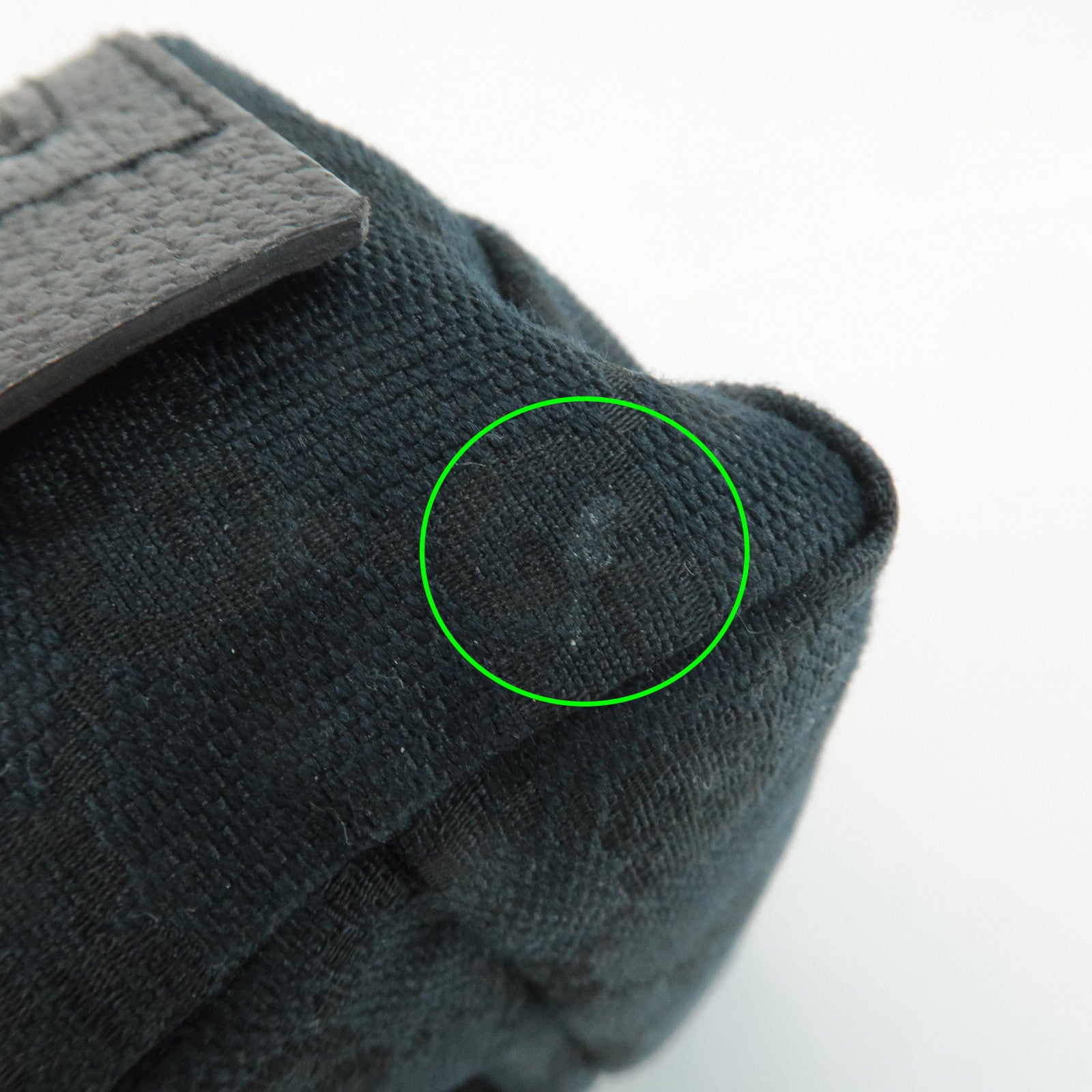 GUCCI Set of 2 GG Canvas Leather Cosmetic pouch 039.1113/29596 Used