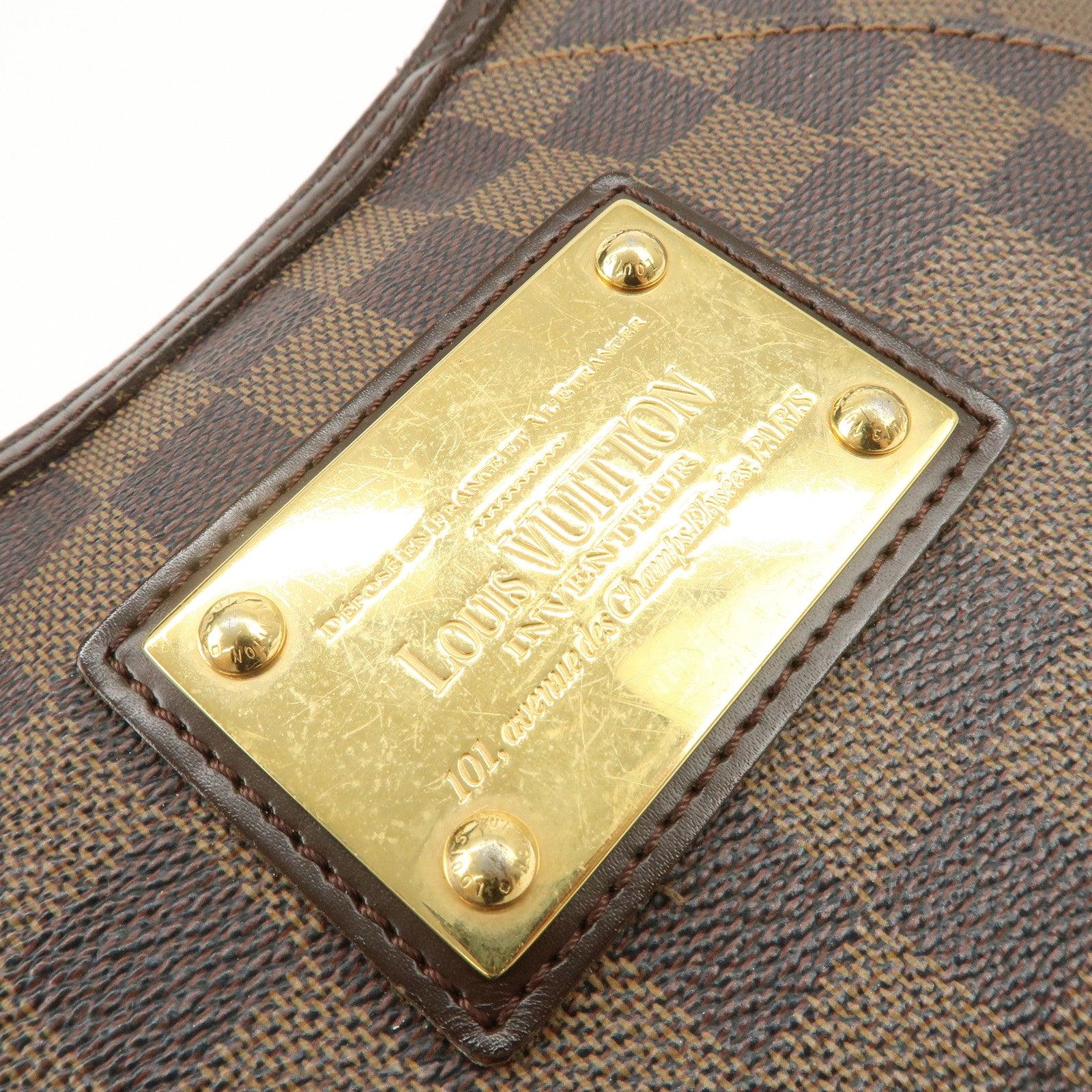 Louis Vuitton Damier Canvas Thames PM Shoulder Bag Hand Bag N48180