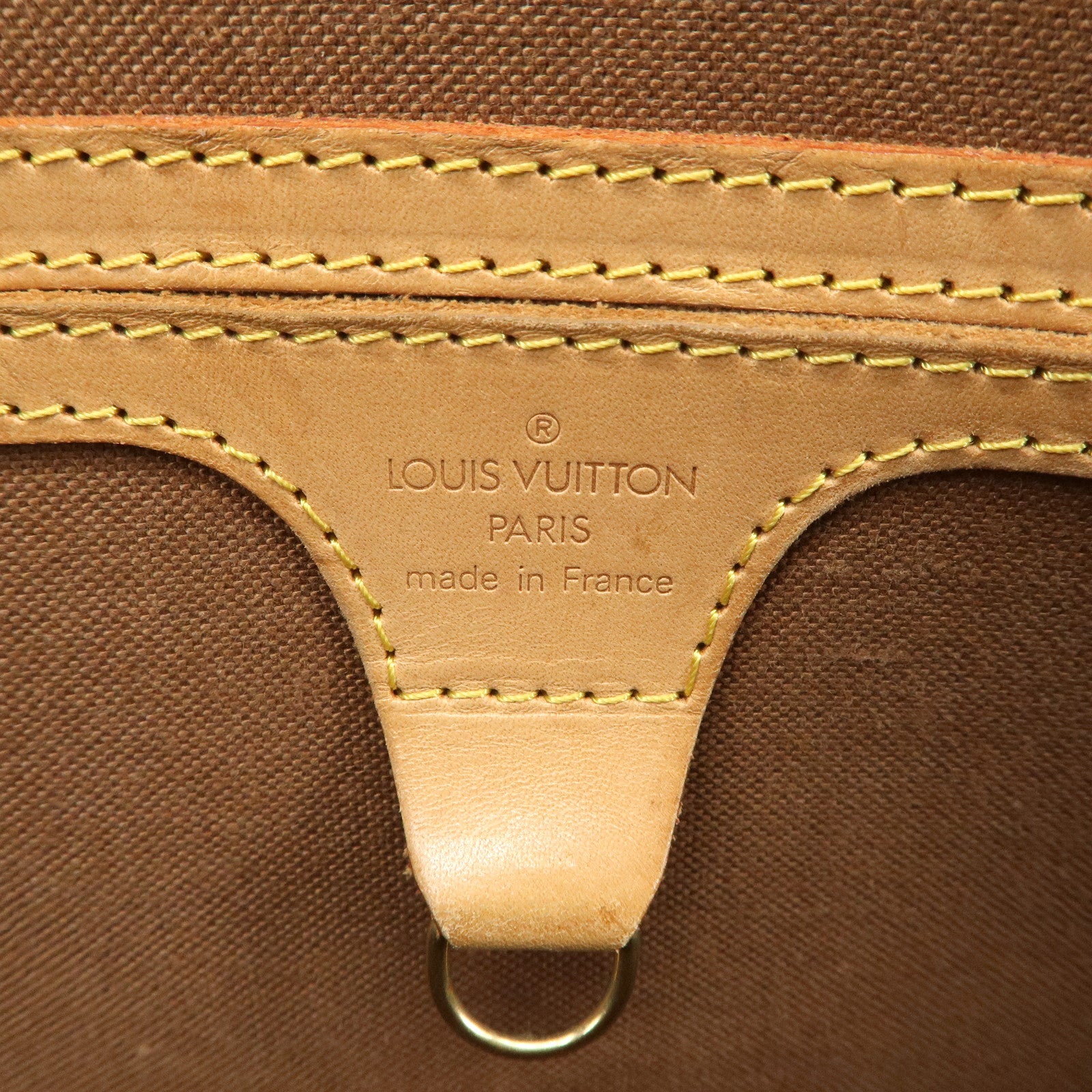 Louis Vuitton Monogram Ellipse Shopping Shoulder Bag Brown M51128 Used