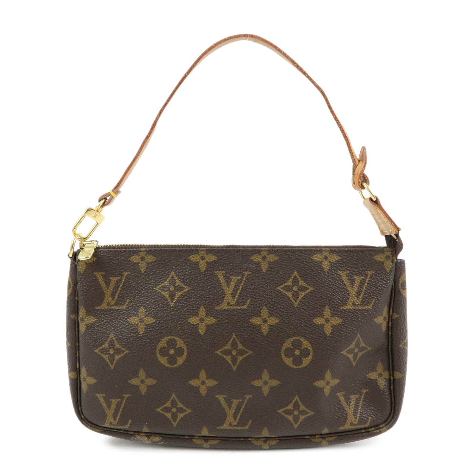 Louis Vuitton Monogram Pochette Accessoires Pouch Hand Bag M51980