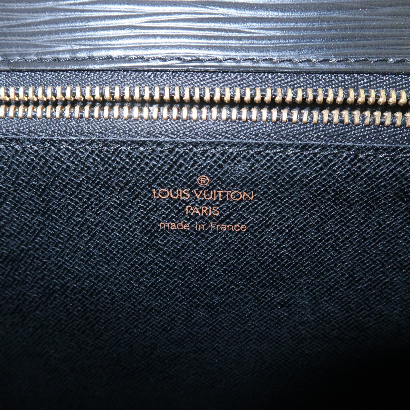 Louis Vuitton Epi Monseau 2Way Shoulder Bag Hand Bag Black M52122 Used