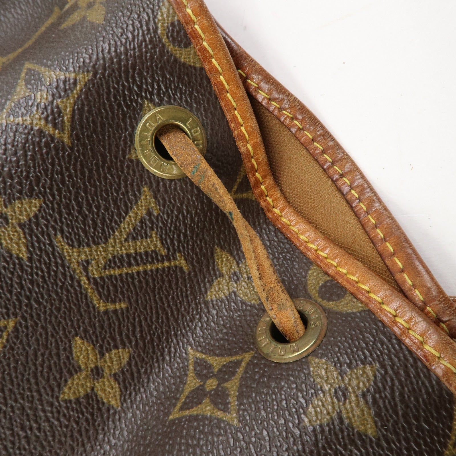 Louis Vuitton Monogram Petit Noe Shoulder Bag Brown M42226